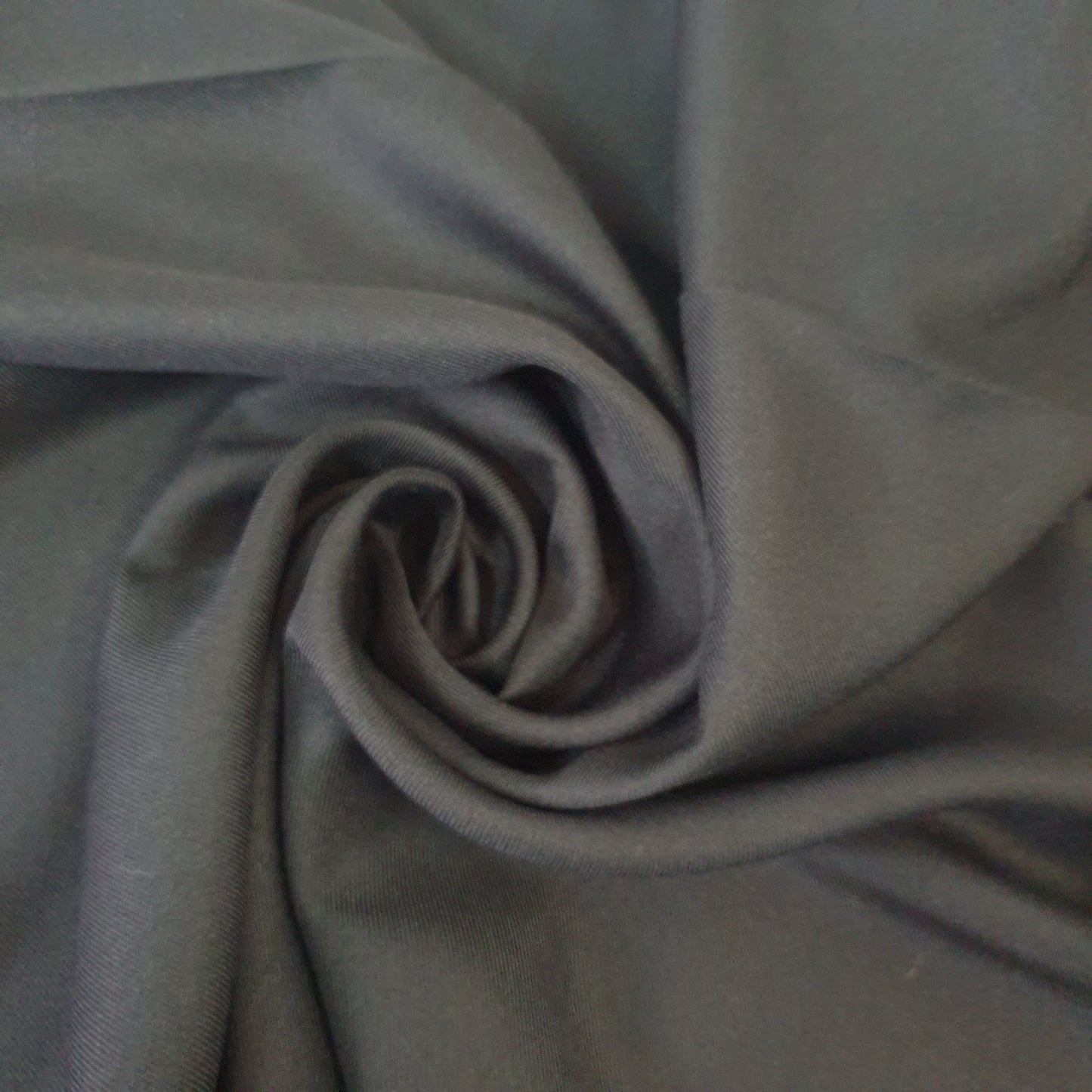 Black Polyester Cotton Drill Fabric Dress Craft Costume Uniform Material 58" By Meter