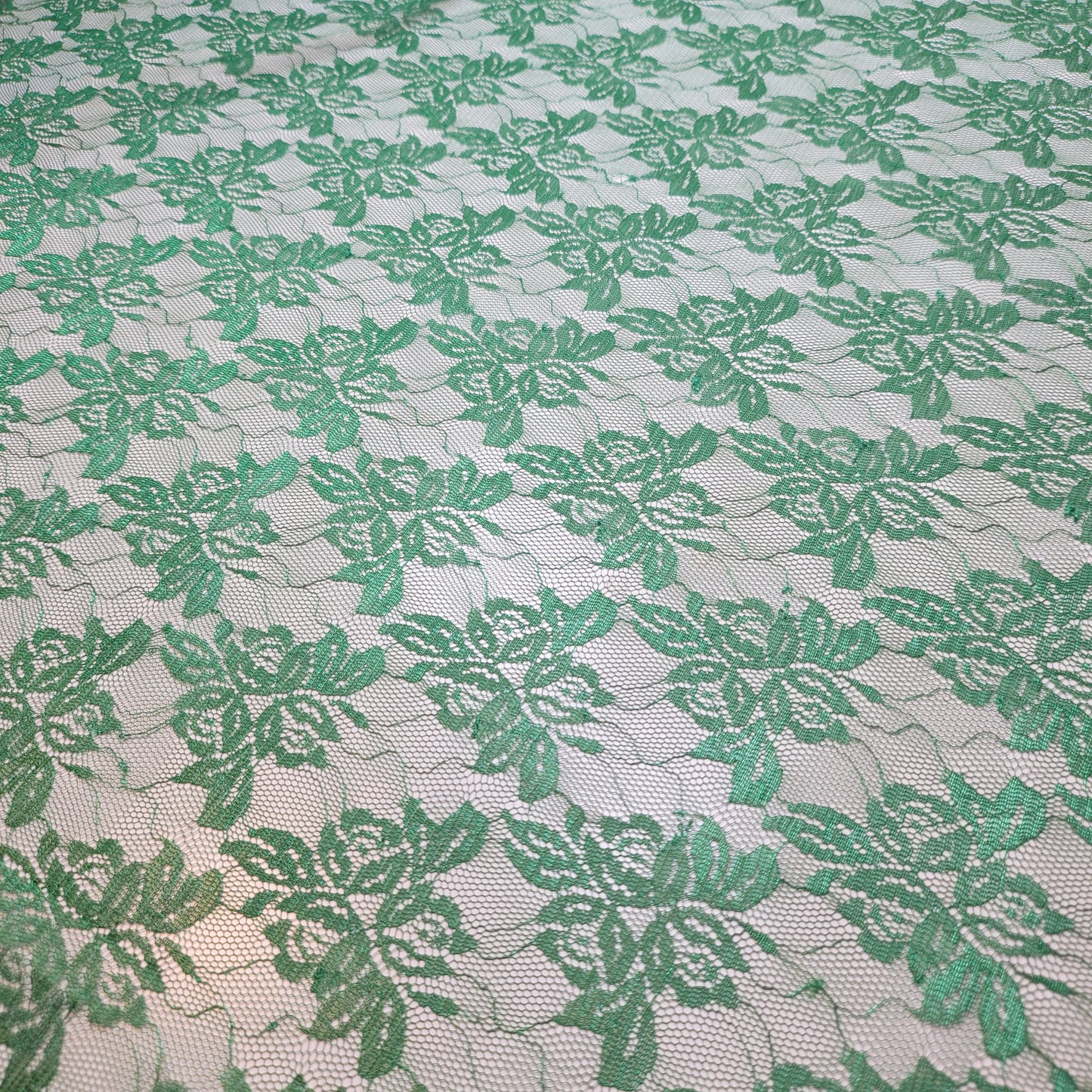 Rostfarbener Spitzenstoff mit Blumenmuster, Designer-Kleid, Bastelmaterial, 147,3 cm, Meterware