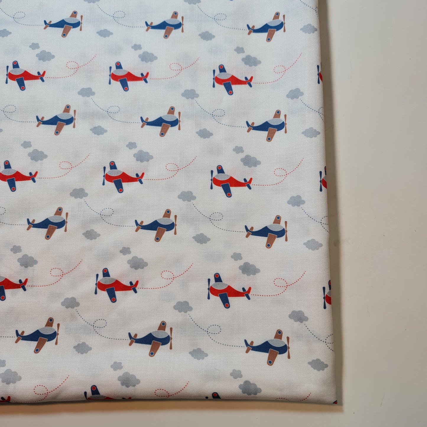 Planes / Aeroplane Print Polycotton Fabric 58" Dress Craft Quilting Costume Material By The Meter