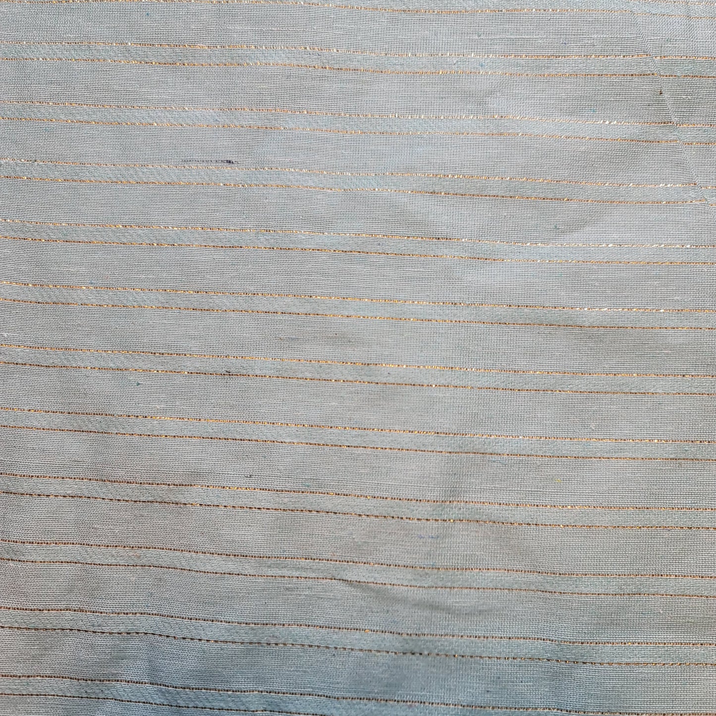 MInt 100% Cotton Linen Fabric Lurex Stripe Dress Craft Quilting Material 44" Wide By The Meter