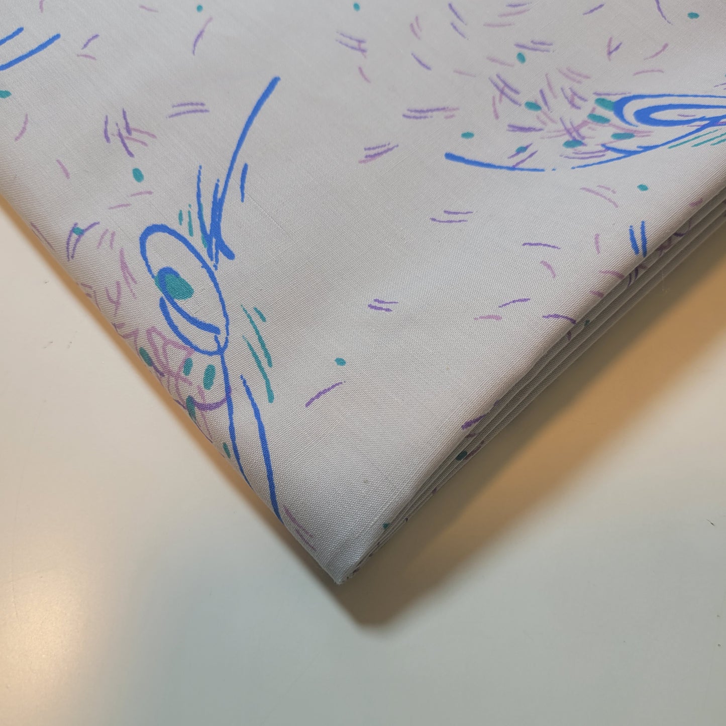 Silver Floral 100% Cotton Vintage Material Novelty Floral Dress Craft Quilting Fabric 44" By The Meter