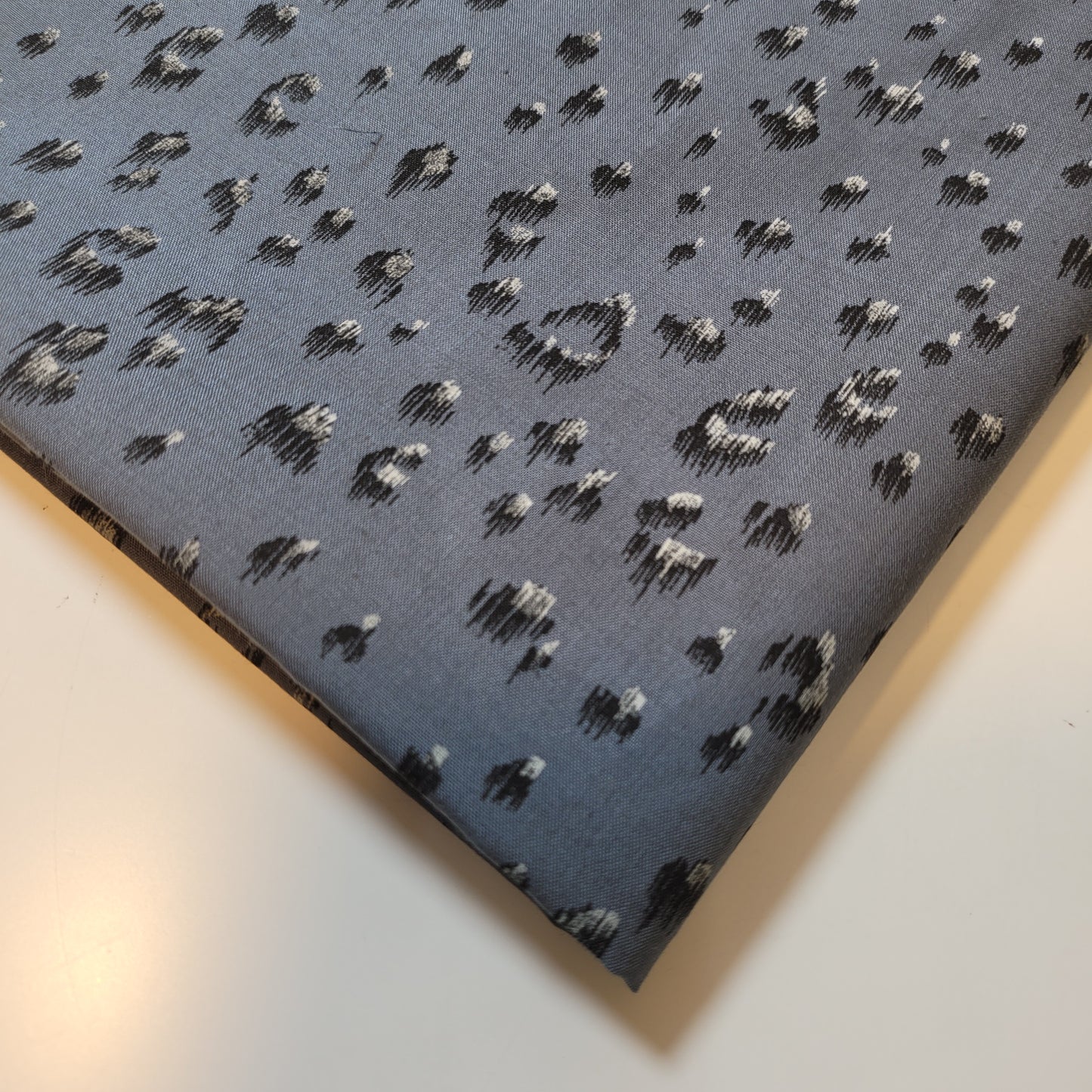 Blaugrünes Blumenmuster, 100 % Baumwolle, Vintage-Material, neuartiger Blumenstoff für Kleider, Bastelarbeiten, Quiltstoff, 111,8 cm