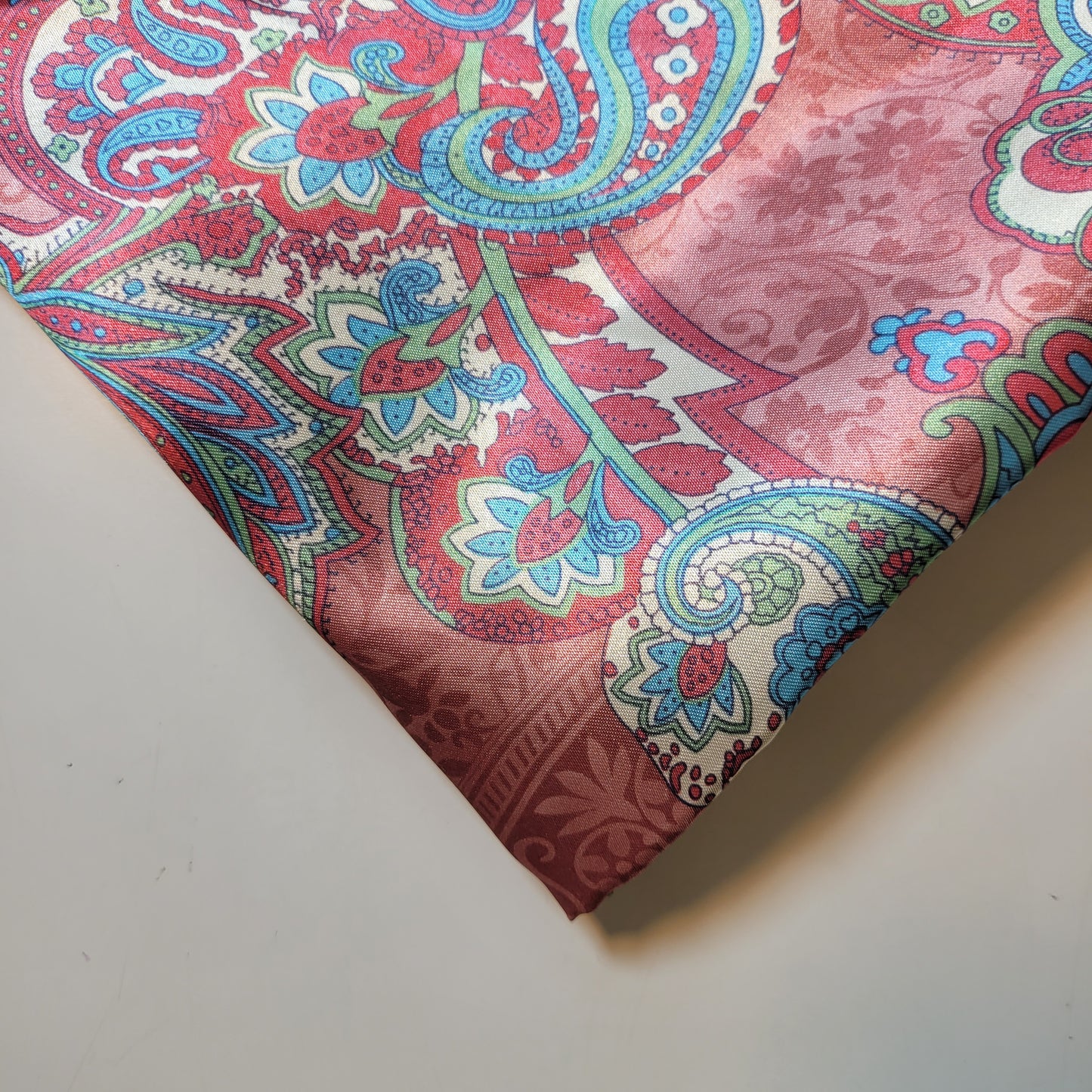 Blumenmuster, bedruckter Seidensatin, Kleiderstoff, 147,3 cm, Meterware (Farbe 3)