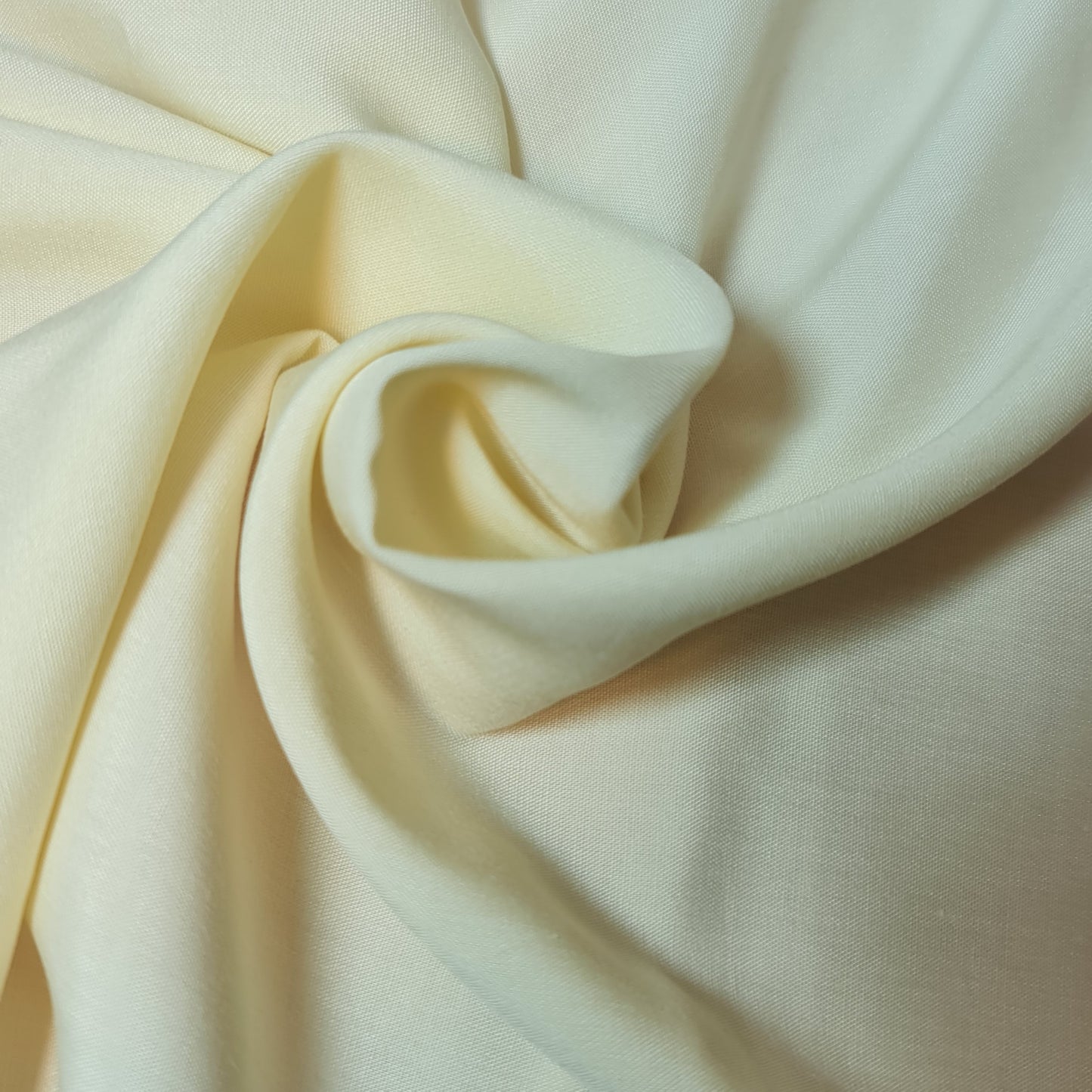 BEIGE PLAIN VISCOSE CHALLIS FABRIC SOFT NON STRETCH DRESS CRAFT MATERIAL 58" BY METER