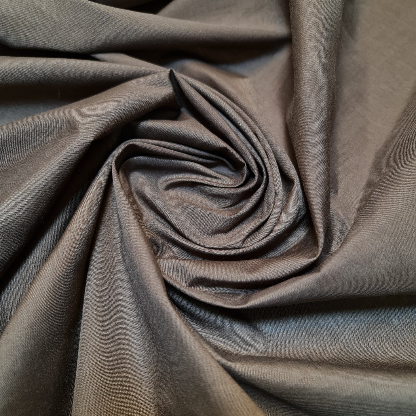 Brown (4) 44" Wide Premium Quality Polycotton Plain Dyed fabric Lining Dressmaking Draping Decoration Material Fabric