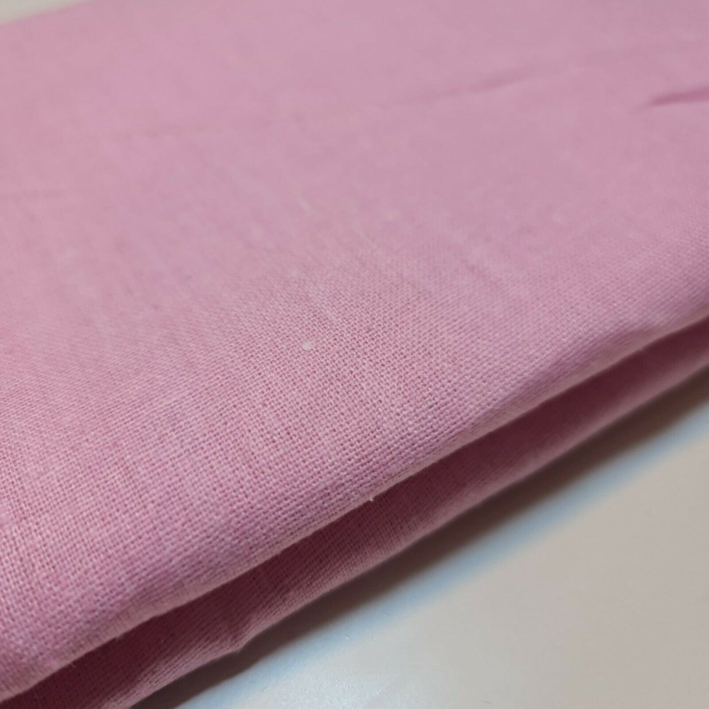 Baby Pink 100% Cotton Calico Canvas Fabric Natural Craft Costume Dress Patchwork Material 58" By Meter