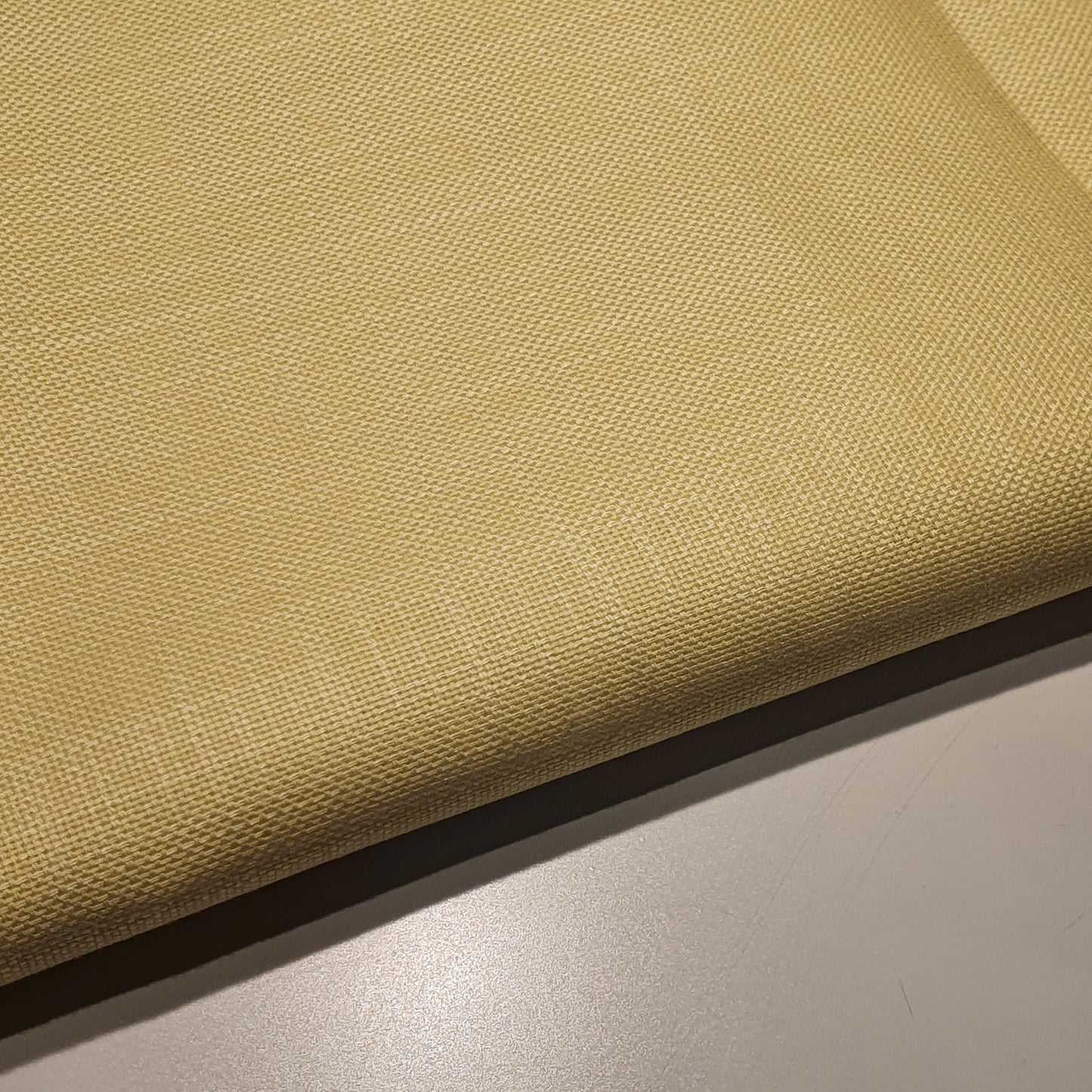 Butter Cream Plain 100% Cotton Linen Fabric Craft Dress Quilting Material 58" By The Roll (25 Meter Roll)