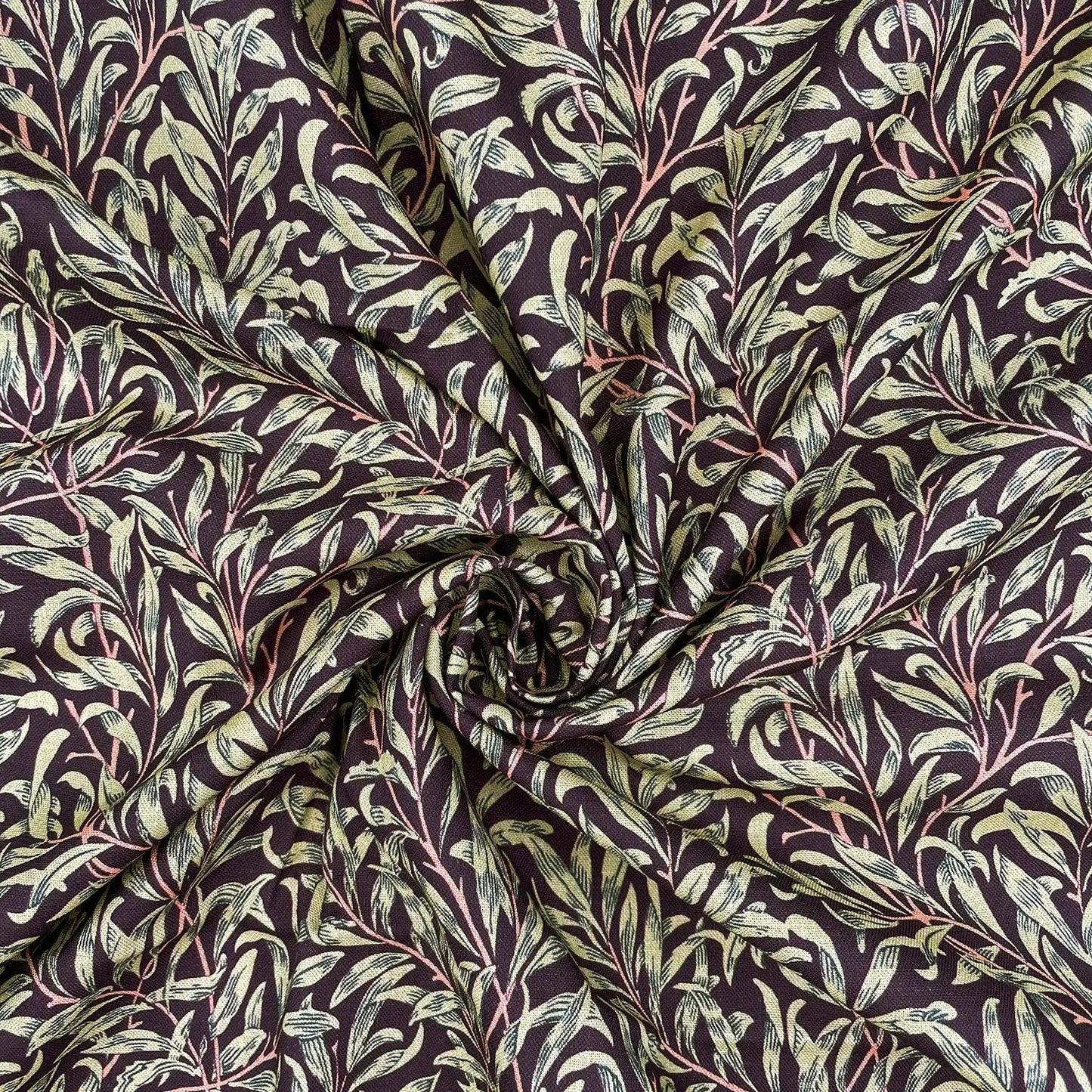 William Morris Digital Printed 100% Cotton Fabric | Classic Arts & Crafts Designs 150gsm 55" (140cm) Wide – Sold by the Meter