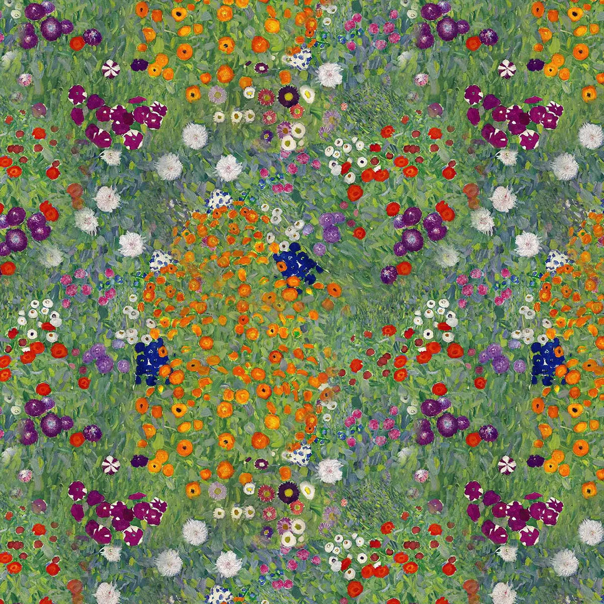 Gustav Klimt Digital Printed 100% Cotton Fabric | Art Inspired Designs 150gsm 55" (140cm) Wide – Sold by the Meter