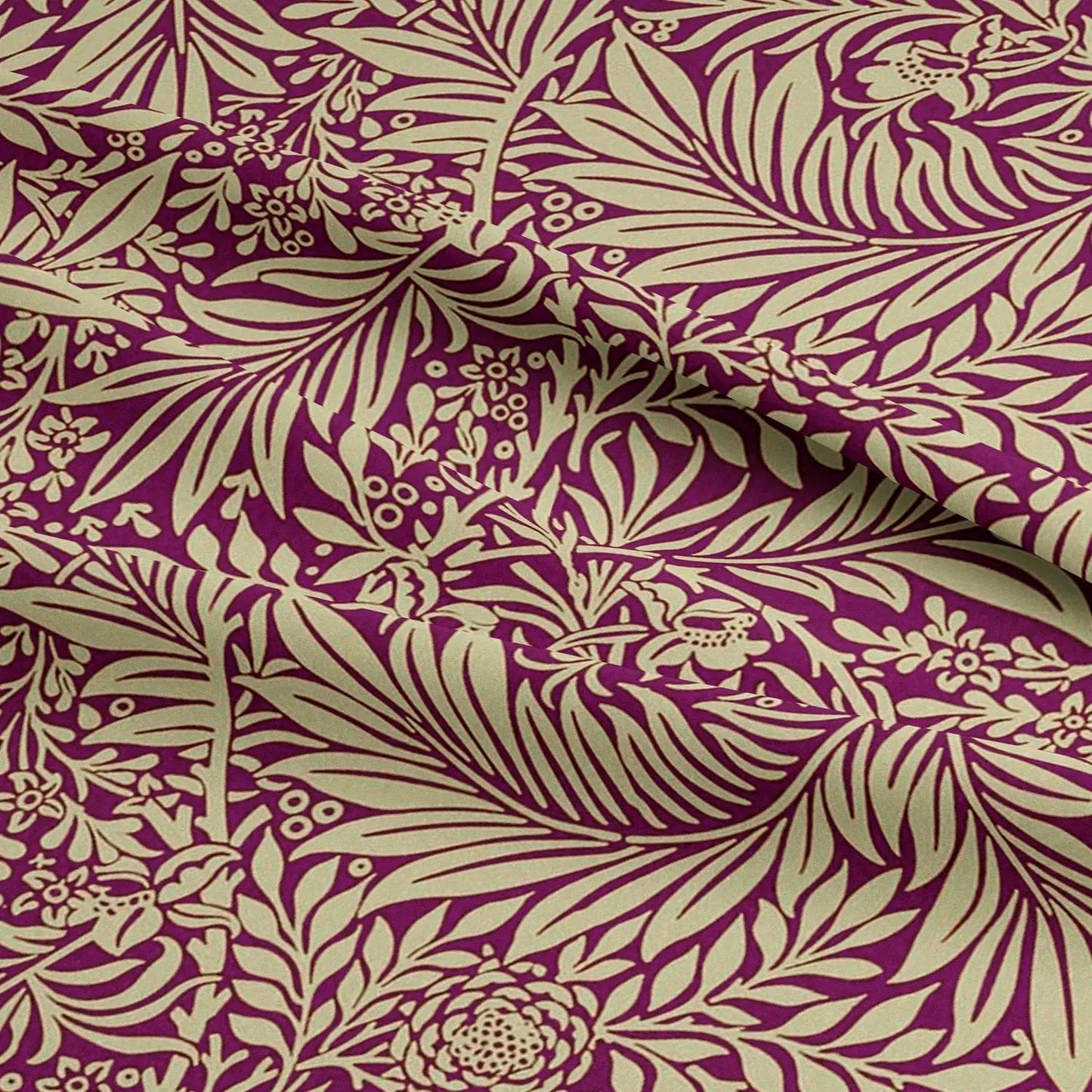 William Morris Digital Printed 100% Cotton Fabric | Classic Arts & Crafts Designs 150gsm 55" (140cm) Wide – Sold by the Meter