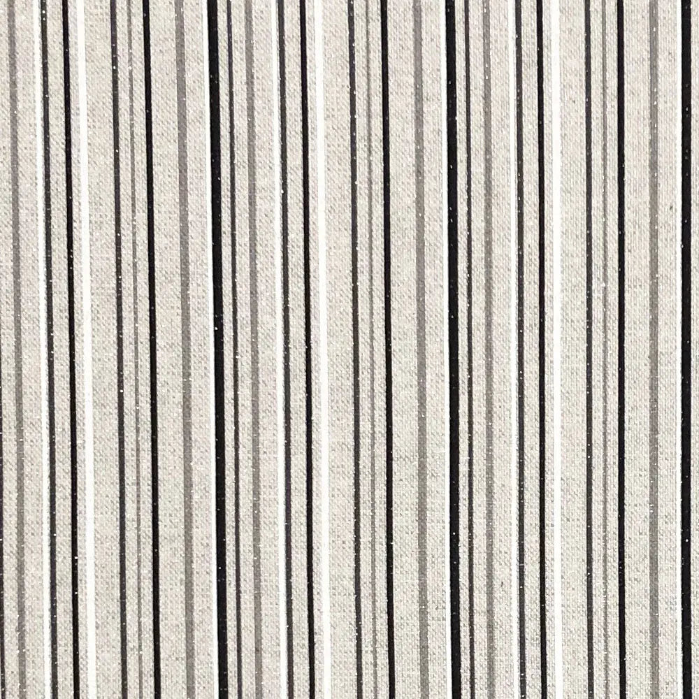 Cotton Rich Sparkle Linen Look Printed Panama Fabric | Lurex Craft & Home Décor Fabric 55" (140cm) Wide – Sold by the Meter