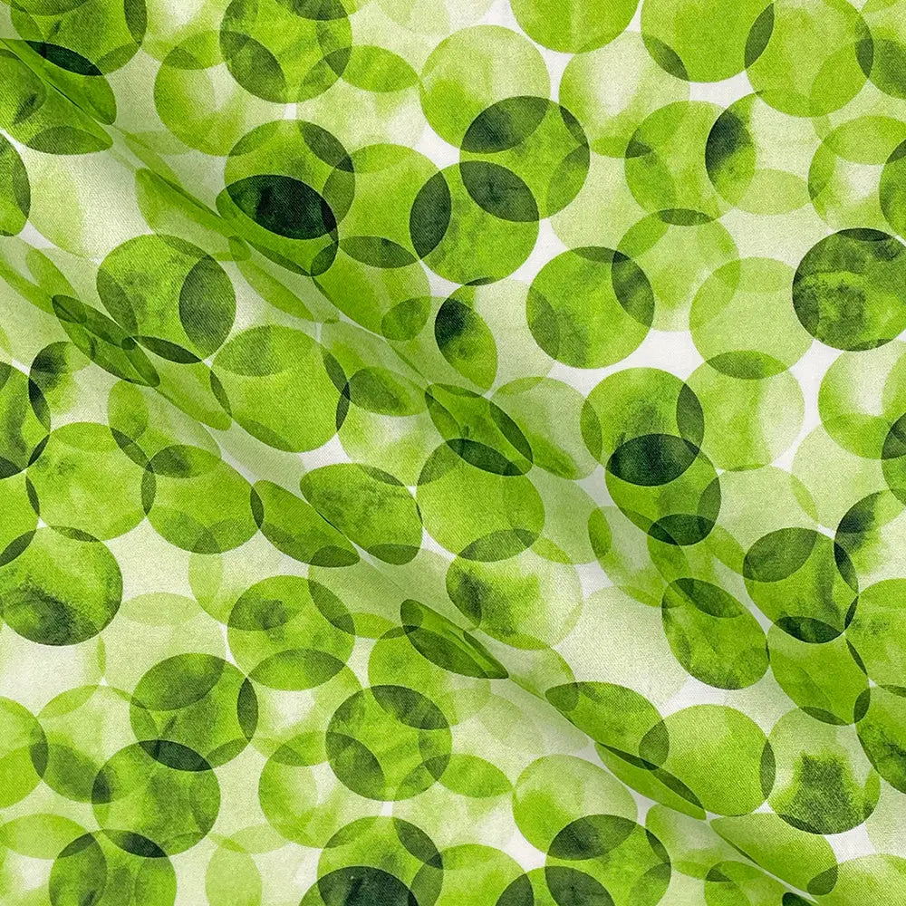 Bokeh Dot Digital Printed 100% Cotton Poplin Fabric | Lightweight OEKO-TEX® Standard 100 125gsm 45" (115cm) Wide – Sold by the Meter