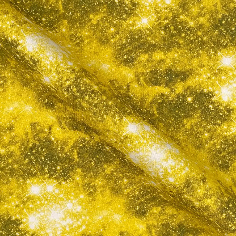 Galaxy Digital Printed 100% Cotton Poplin Fabric | Lightweight OEKO-TEX® Standard 100 125gsm 45" (115cm) Wide – Sold by the Meter