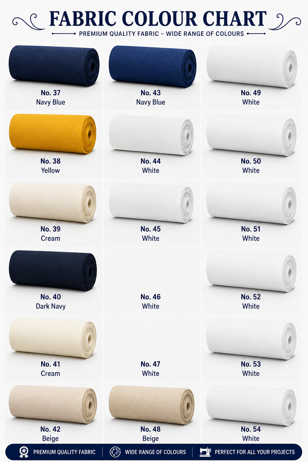Plain Viscose Challis Fabric 58" Wide – 40+ Colours Available | Sold by the Bolt (20 Metres)