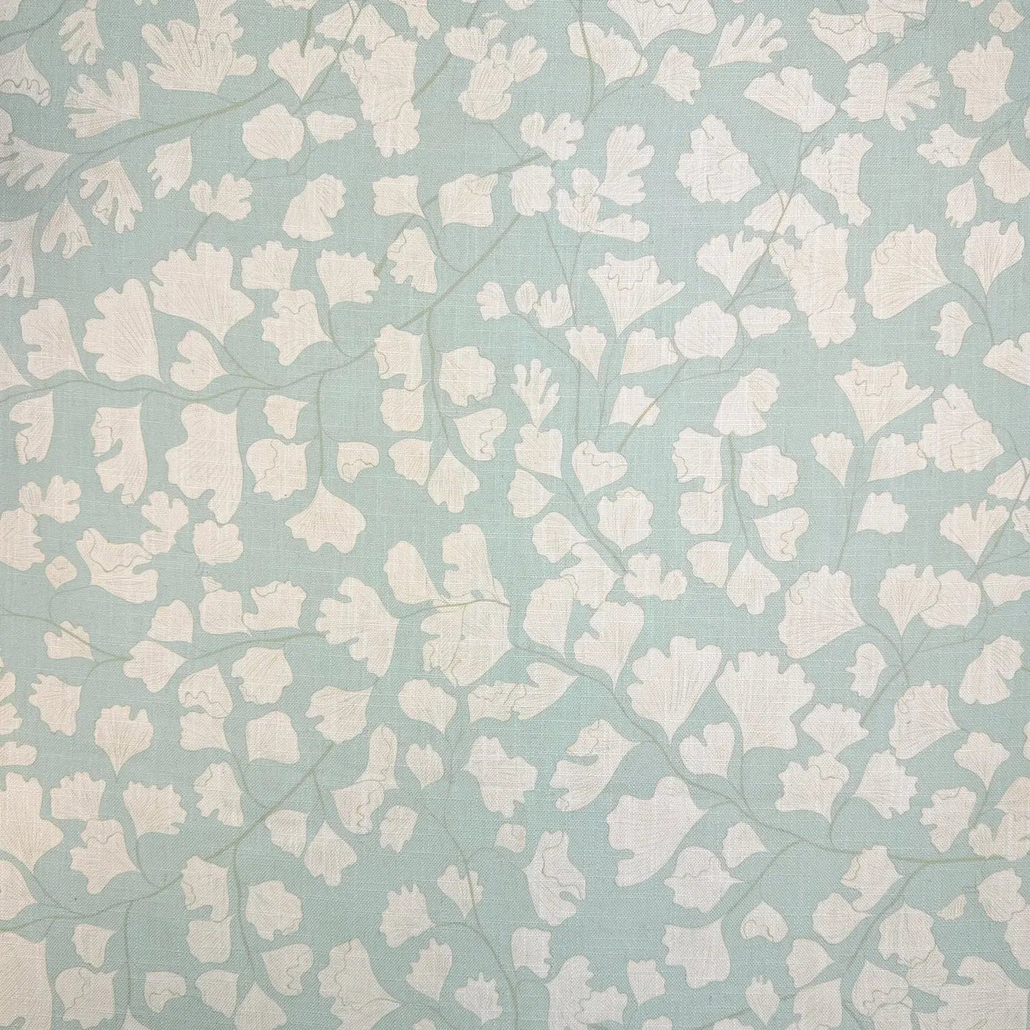 Printed Linen Look Upholstery Fabric | Heavyweight Linen Blend 55" (140cm) Wide Curtains, Blinds & Furnishing Fabric – Sold by the Meter