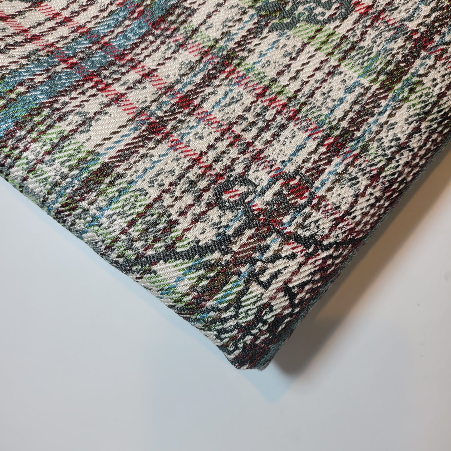 Dark Green Camo Boucle Tweed Linen Look Fabric Medium Weight Curtain Upholstery Material 58" By Meter