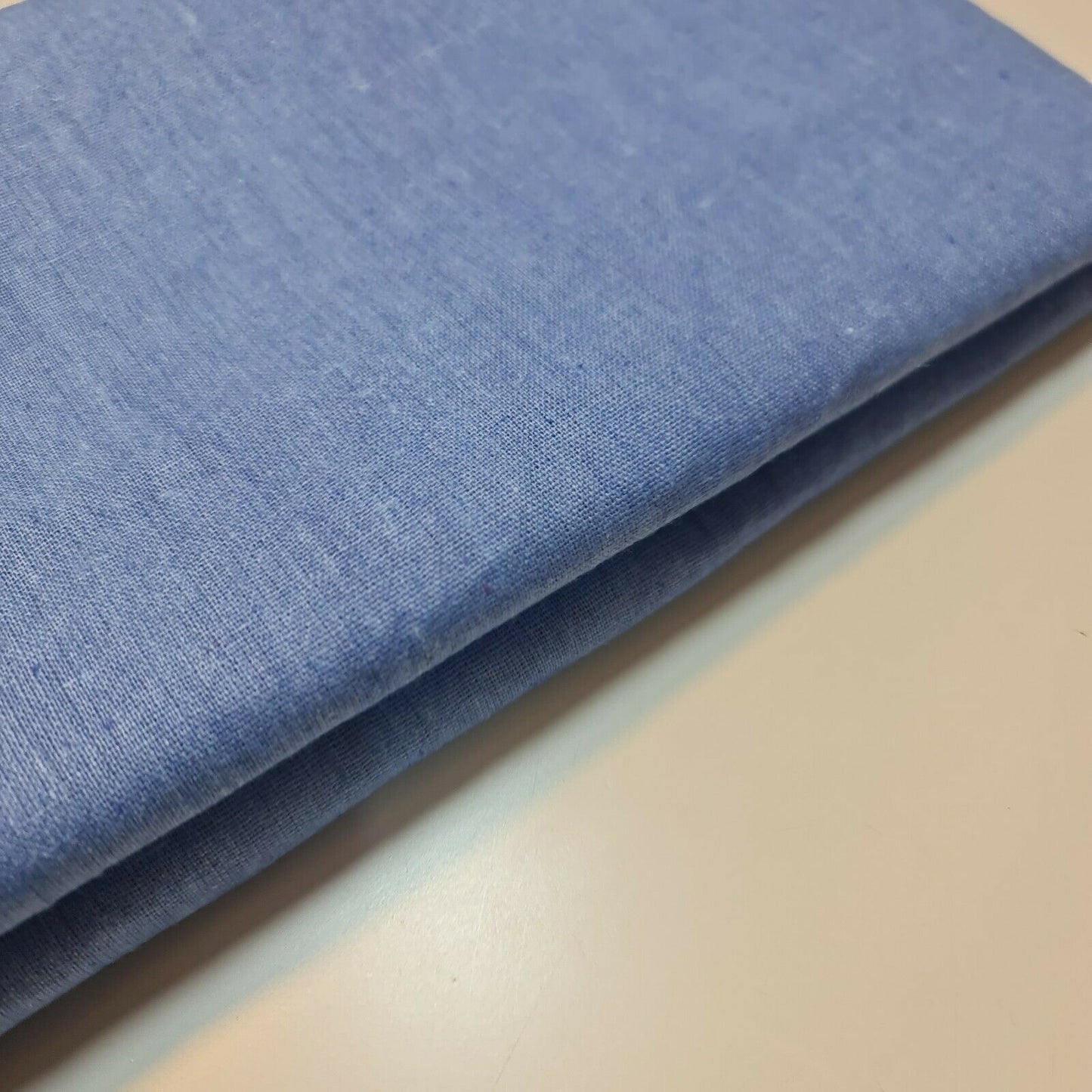 Denim 100% Cotton Calico Plain Canvas Fabric Natural Craft Costume Dress Patchwork Material 58" By Meter