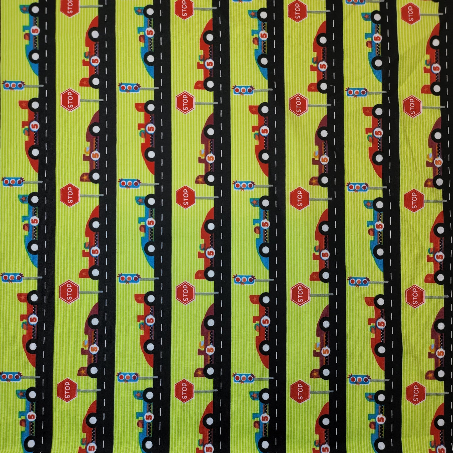Lime F1 Cars Soft 100% Cotton Floral Fabric for Kids’ Sewing and Quilting – 44" Wide, Perfect for Dresses and Crafts