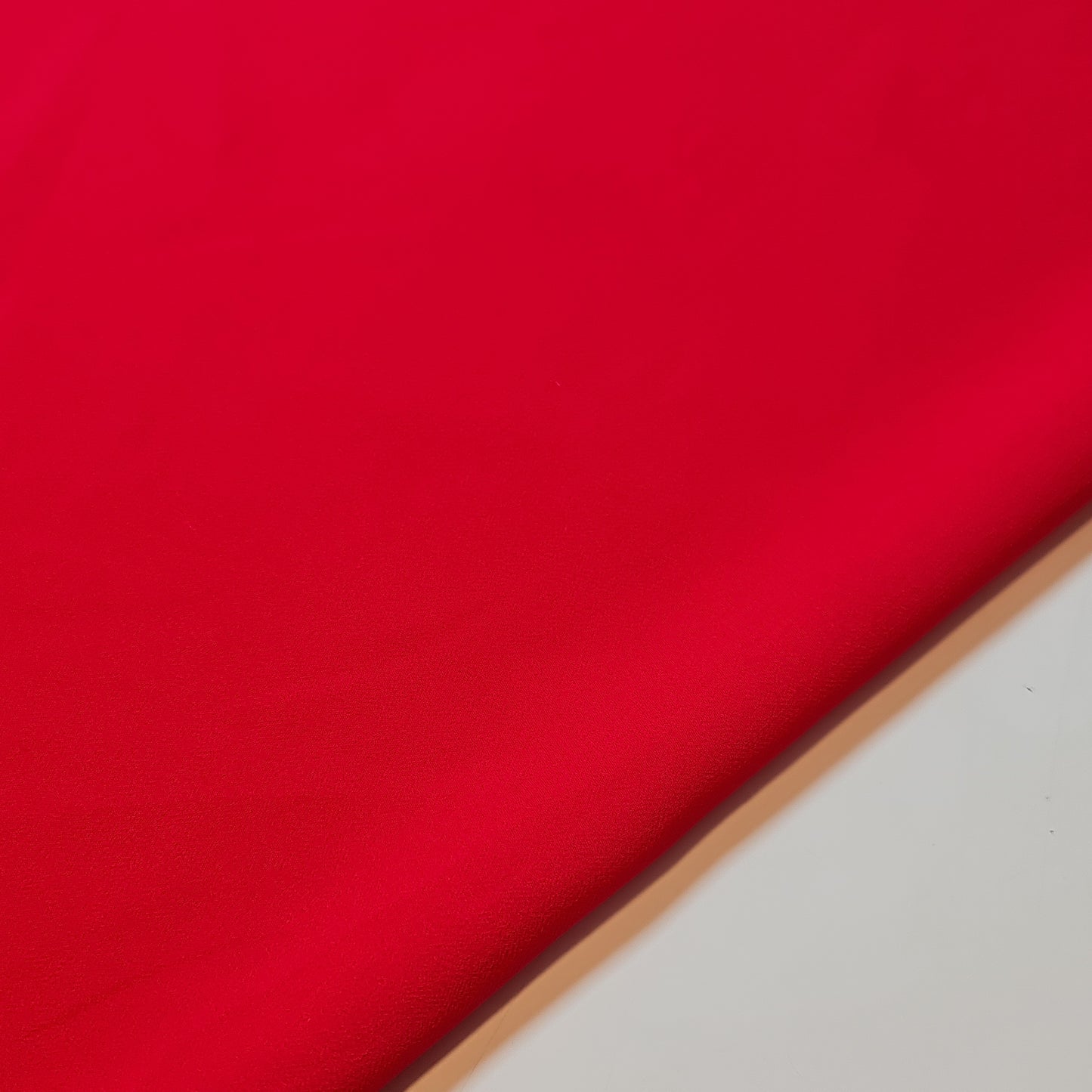 Chiffon-Stoff, durchsichtig, schlicht, weich, Polyester, Bastelmaterial für Hochzeitsbögen, Kleider, 111,8 cm (rot)
