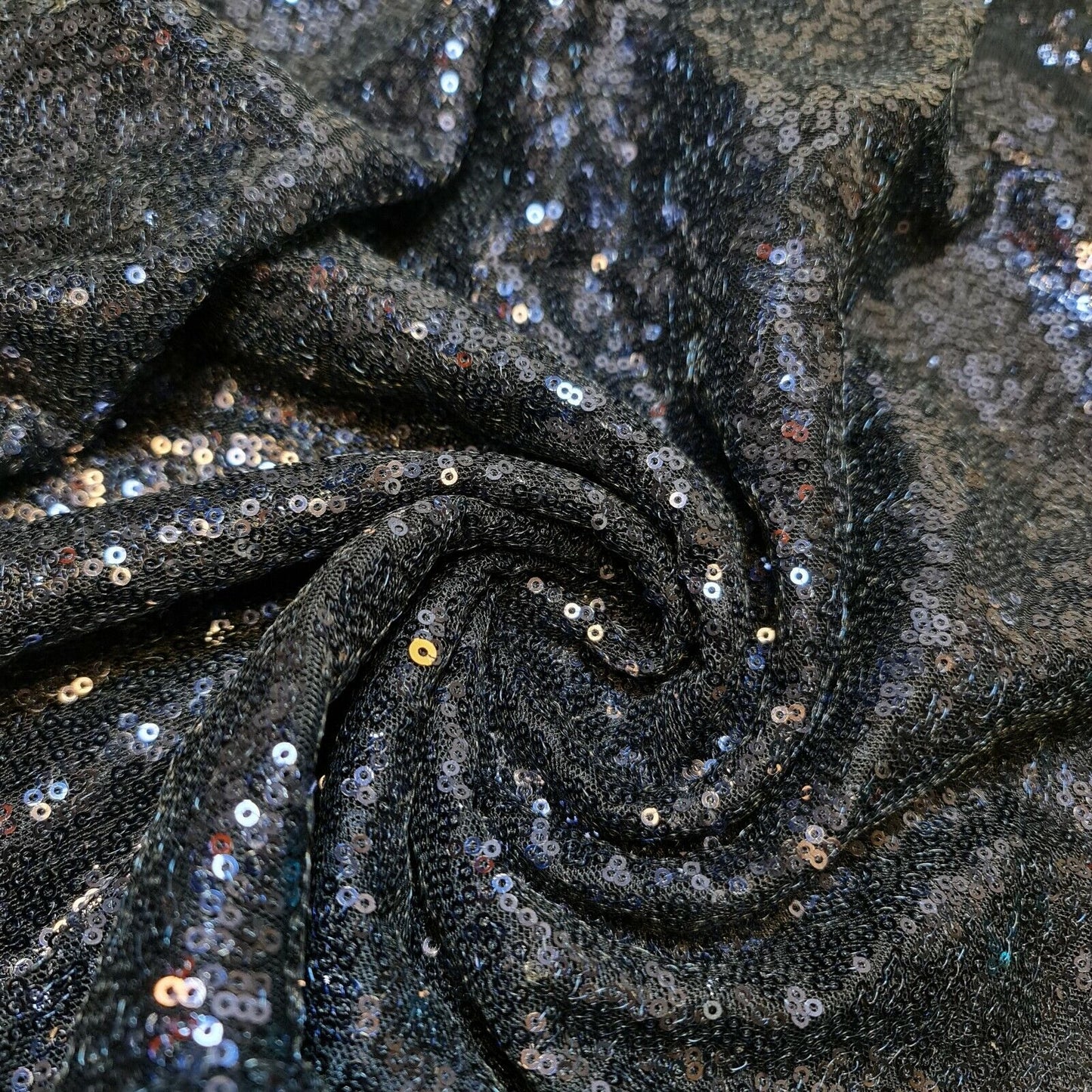 Paillettenstoff, glitzernd, glänzend, glitzernd, für Kleider, Bastelarbeiten, Tischdecken, 127 cm (Babyrosa)