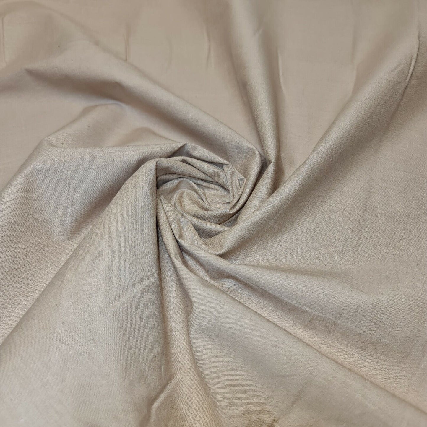 Nude Clearance 100% Cotton Fabric Plain Solid Quilting Craft Dress Material 44" By The Meter