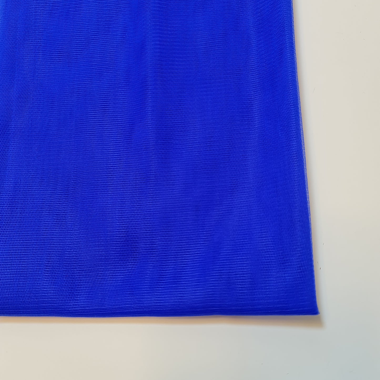 Königsblauer, hochwertiger, weicher, schlichter, durchsichtiger Tüllnetzstoff, Tutu, Feenschleier, Brautschleier, 147,3 cm, Meterware