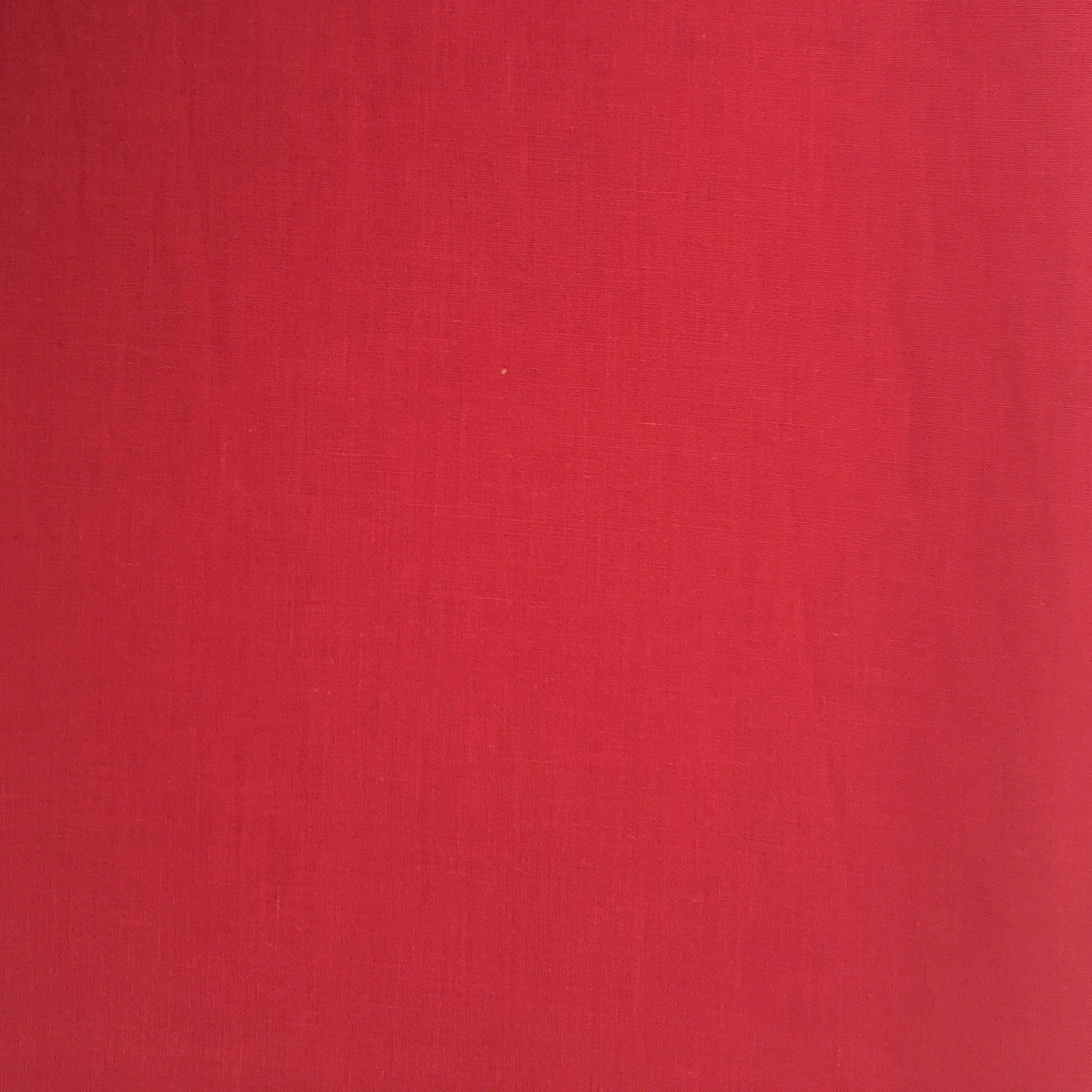 Red Plain Polycotton Sheeting Material Extra Wide 90" Craft Quilting Fabric Meter 240cm