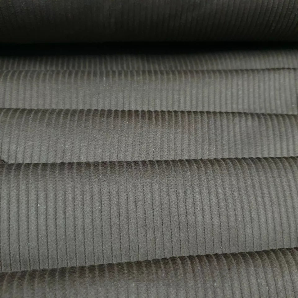 Taupe 100 % Baumwollkordel gewebt Samt Cord Stoff Polsterung Kleid Material 58" pro Meter