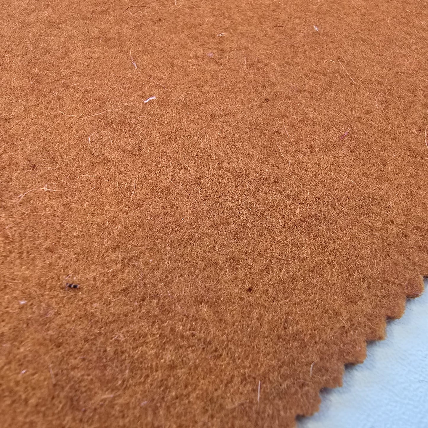 Terracotta Italian Wool Blend Fabric – Premium Coat, Jacket, Dress & Costume Material – 58" Wide