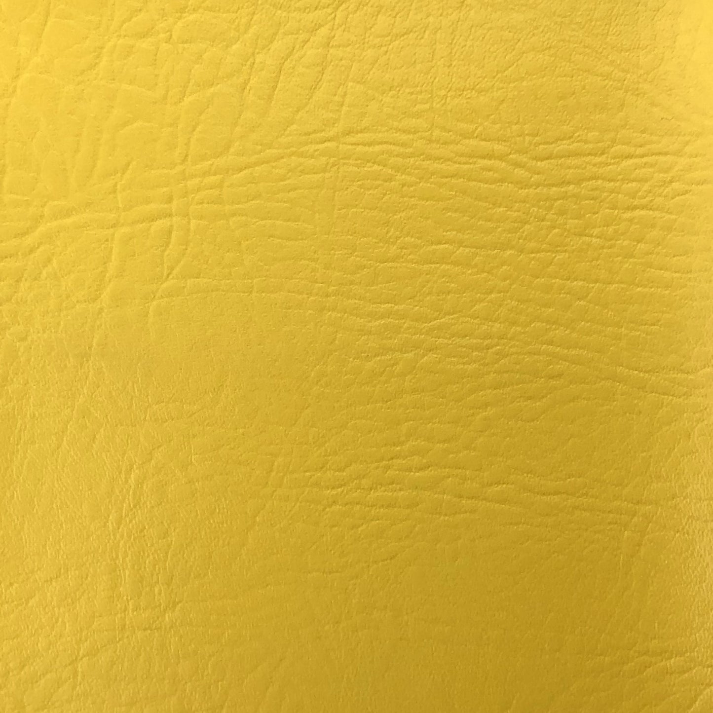 Yellow Leatherette Faux Leather Fabric – Durable Upholstery Vinyl for Furniture, Bags, Crafts & Apparel 58" By The Meter