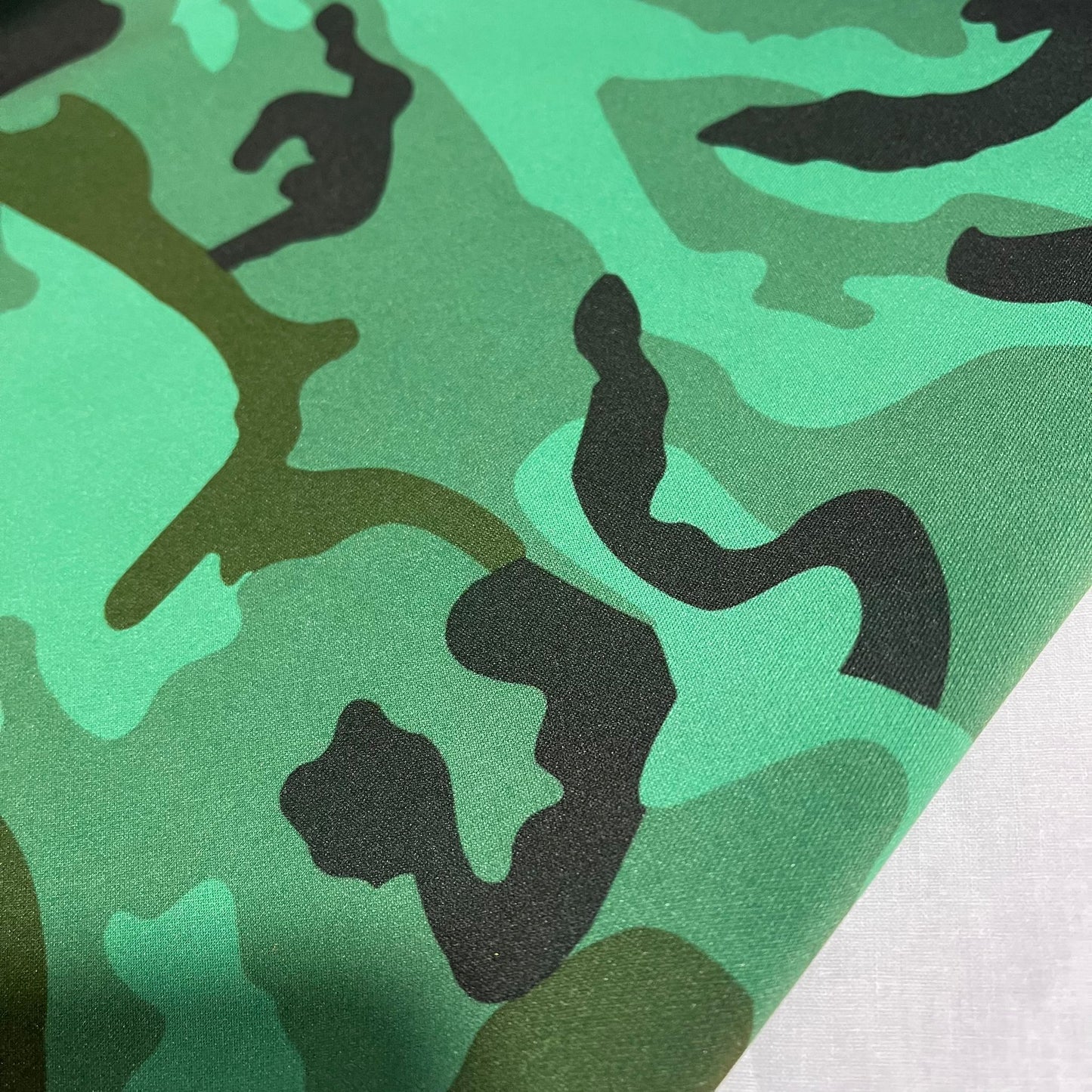 Camo Scuba Material Army Camouflage Print Stretch Dress Craft Jersey Fabric 58"