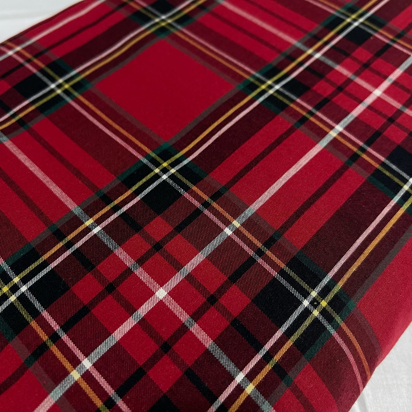 100% Cotton Royal Stewart Tartan Fabric Dress Craft Quilting Costume Material 58"