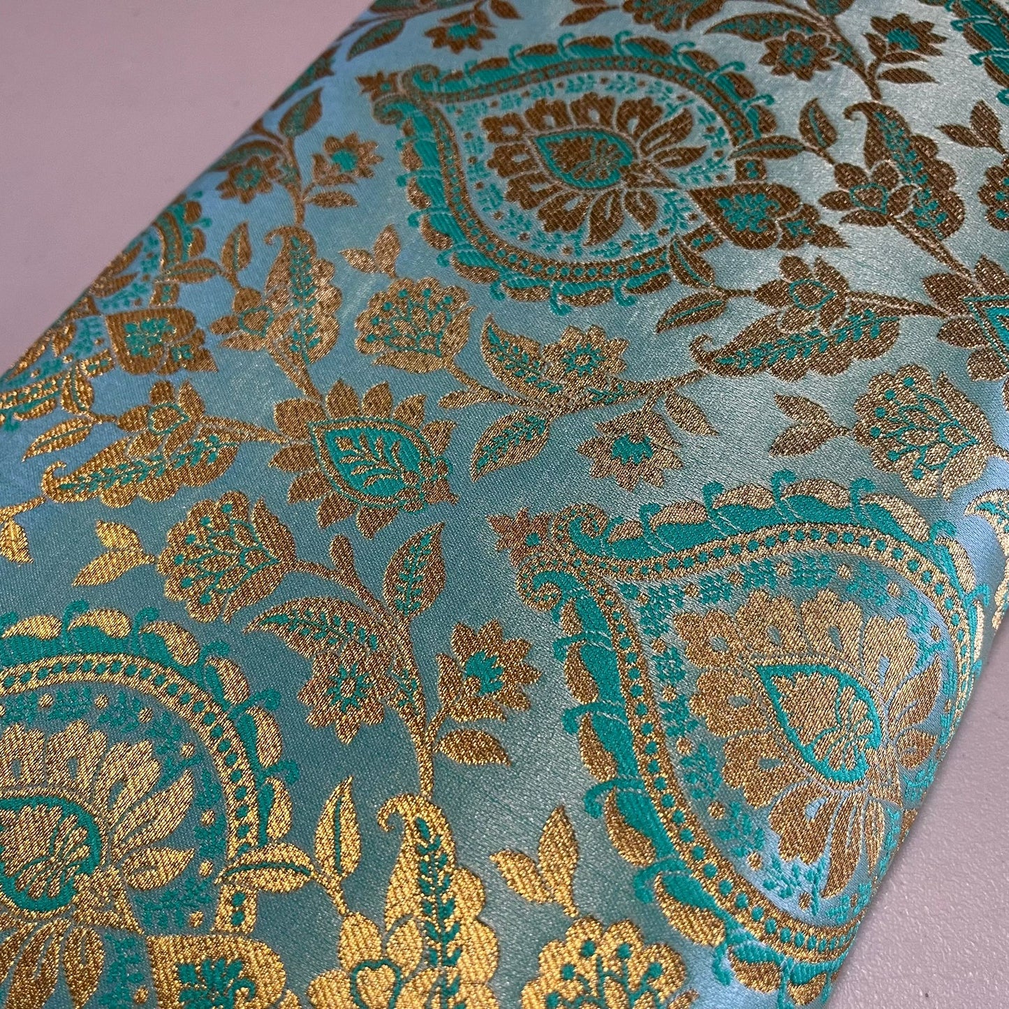 Metallic Floral Weave Brocade Material Dress Craft Costume Fabric 44" Wide By The Meter
