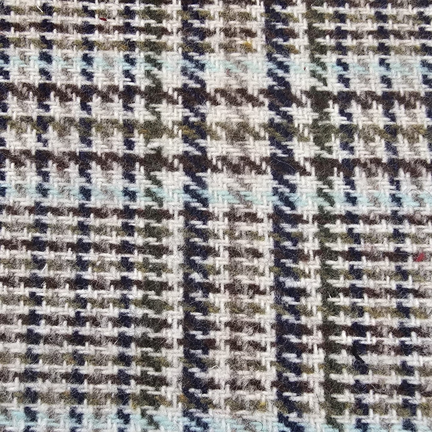 Multi Plaid Italian Wool Blend Fabric – Premium Coat, Jacket, Dress & Costume Material – 58" Wide