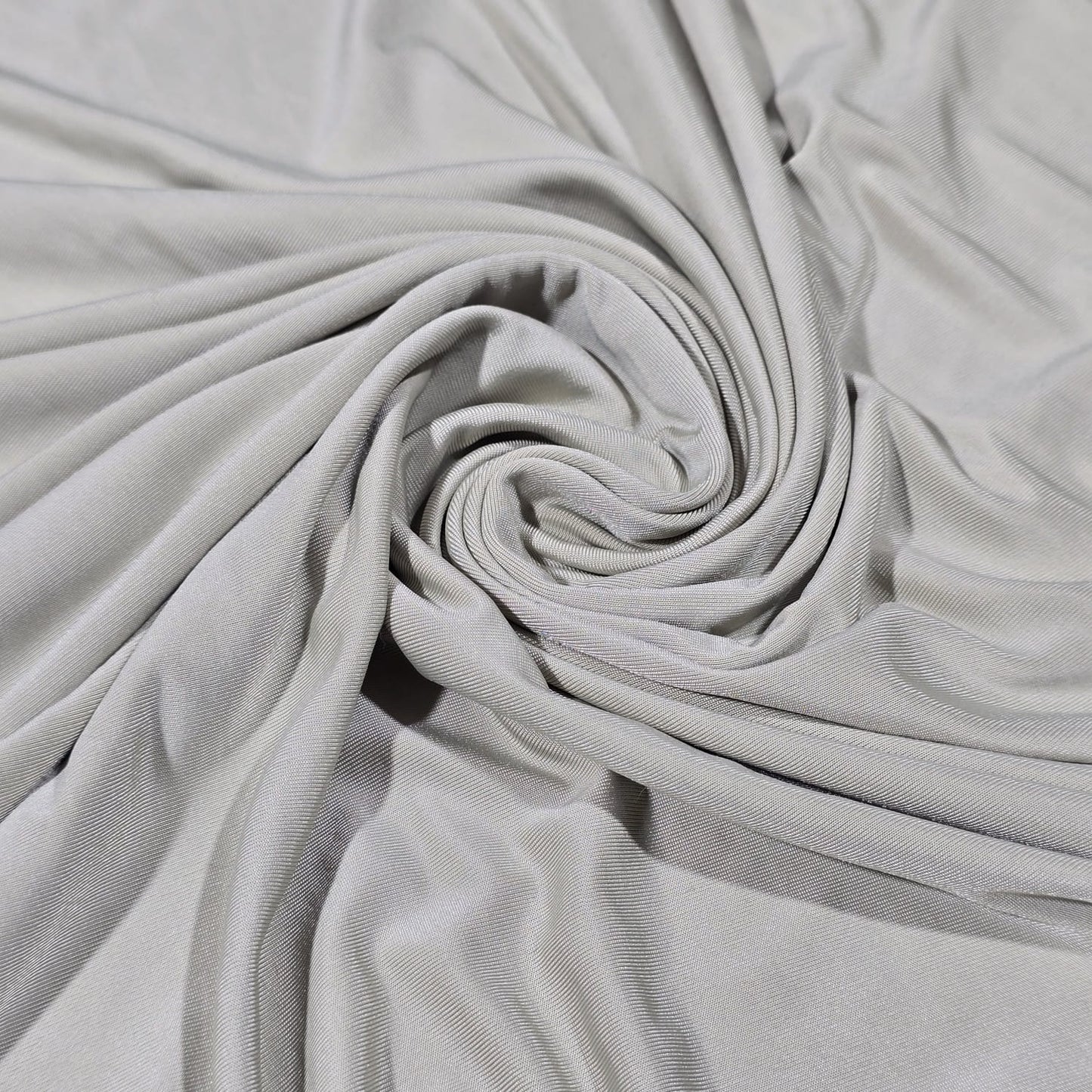 Plain Light Sage ITY Stretch Jersey Fabric – 58" Wide | Soft Polyester Elastane Dress Fabric | Sold by the Metre