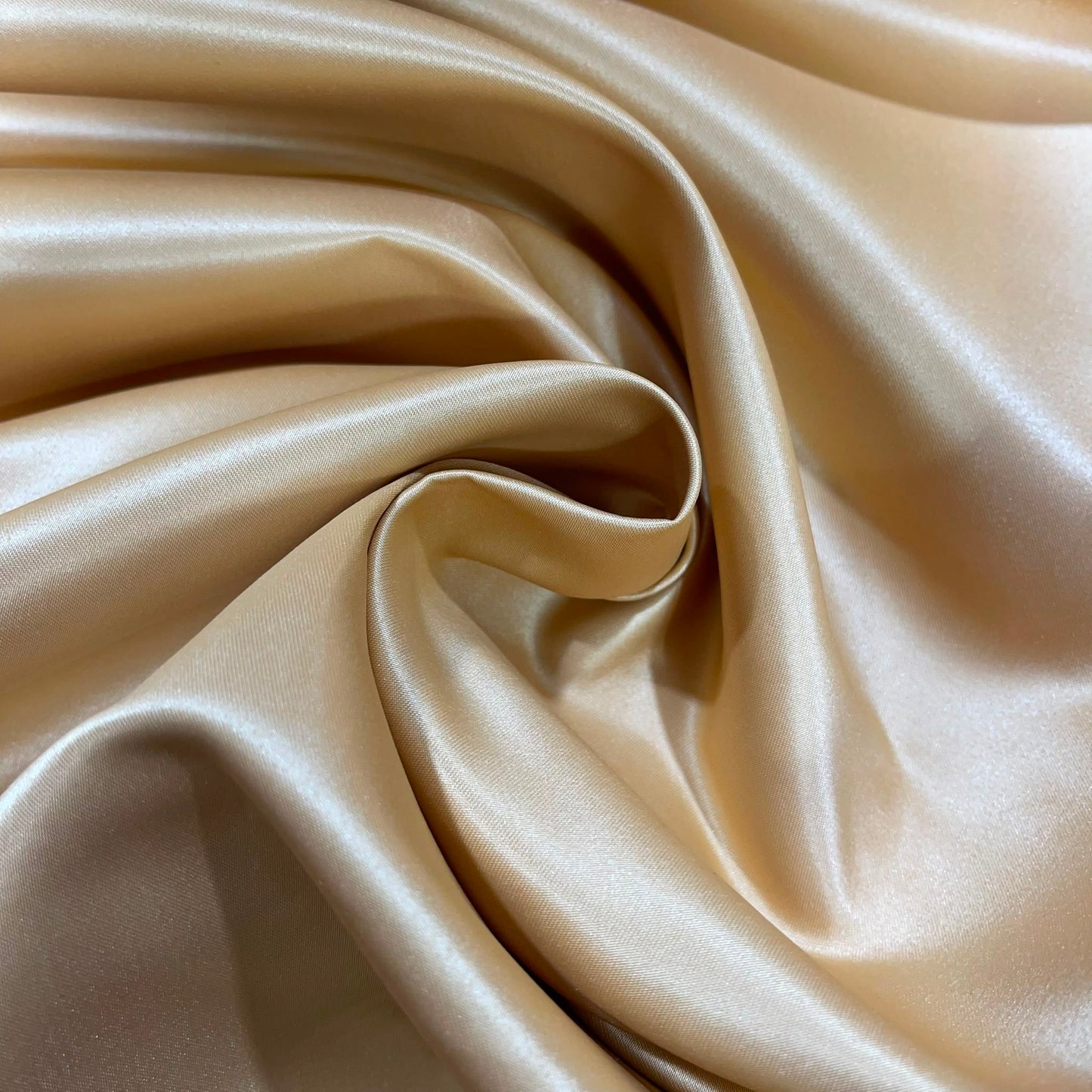 Nude Gold Heavyweight Dull Duchess Satin Fabric – Luxury Bridal & Dress Fabric 58" Wide by the Meter