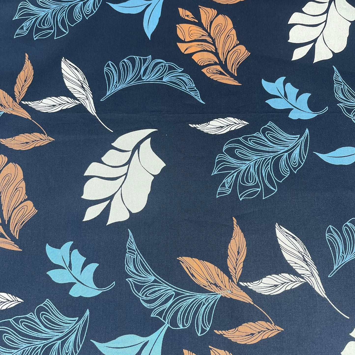 Tropical Foliage 100% Cotton Quilting Dress Craft Costume Fabric 58" Wide By The Meter