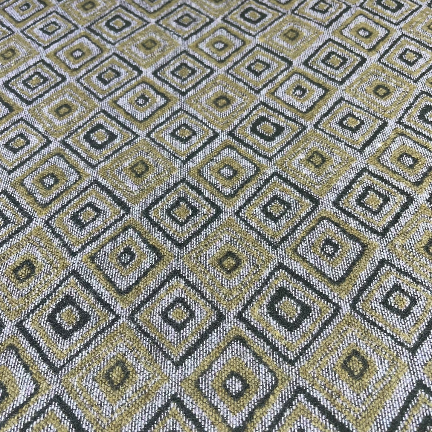 Olive Green Diamond Italian Wool Blend Fabric – Premium Coat, Jacket, Dress & Costume Material – 58" Wide By The Meter