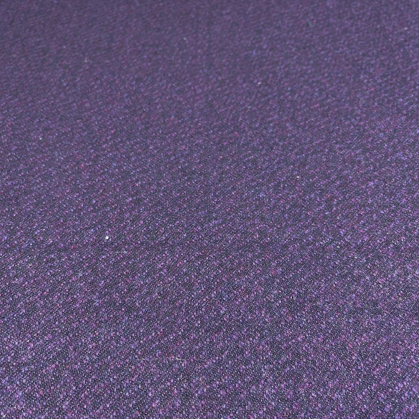 Heathered Aubergine Italian Wool Blend Fabric – Premium Coat, Jacket, Dress & Costume Material – 58" Wide By The Meter