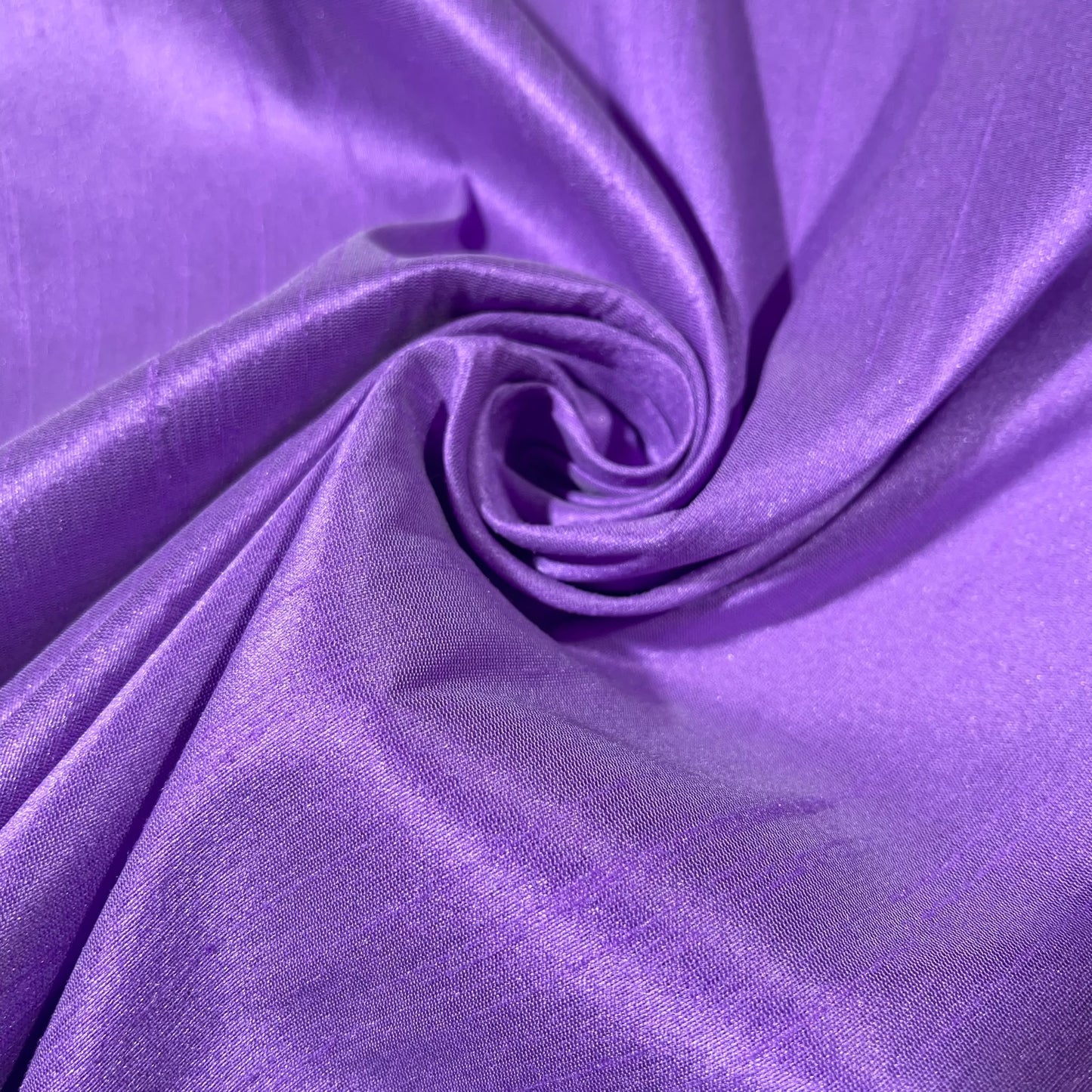 Orchid Purple Raw Silk Faux Dupion 100% Polyester Upholstery Fabric Bridal Material 44" By The Meter