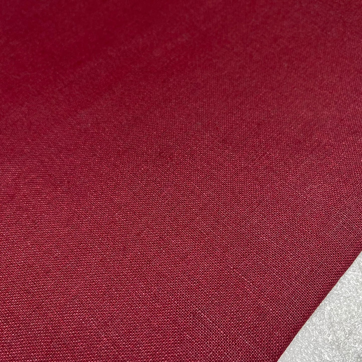 Crimson 100% Pure Linen Dressmaking, Sewing, Costume Fabric 58" Wide By The Meter
