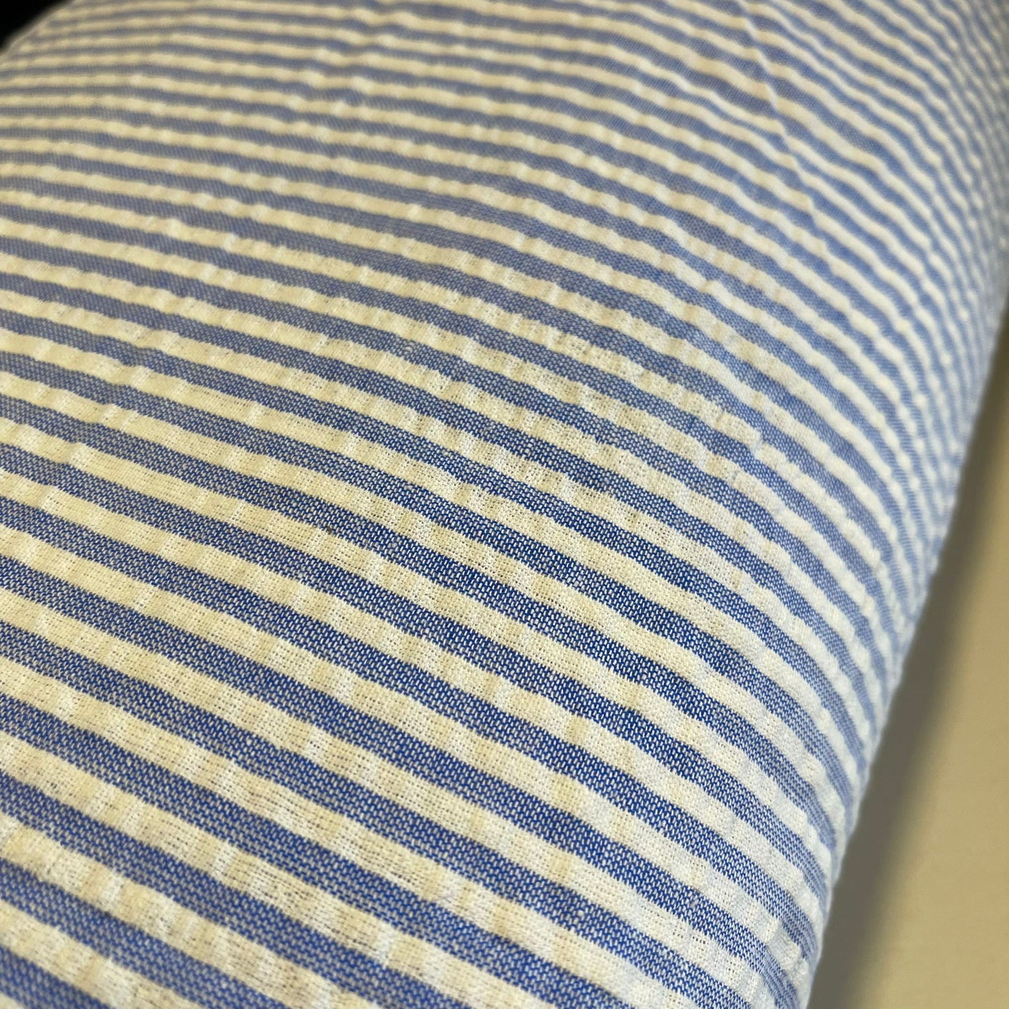 100% Cotton Seersucker Fabric Crush Stripe Costume Craft Dress Material 44"
