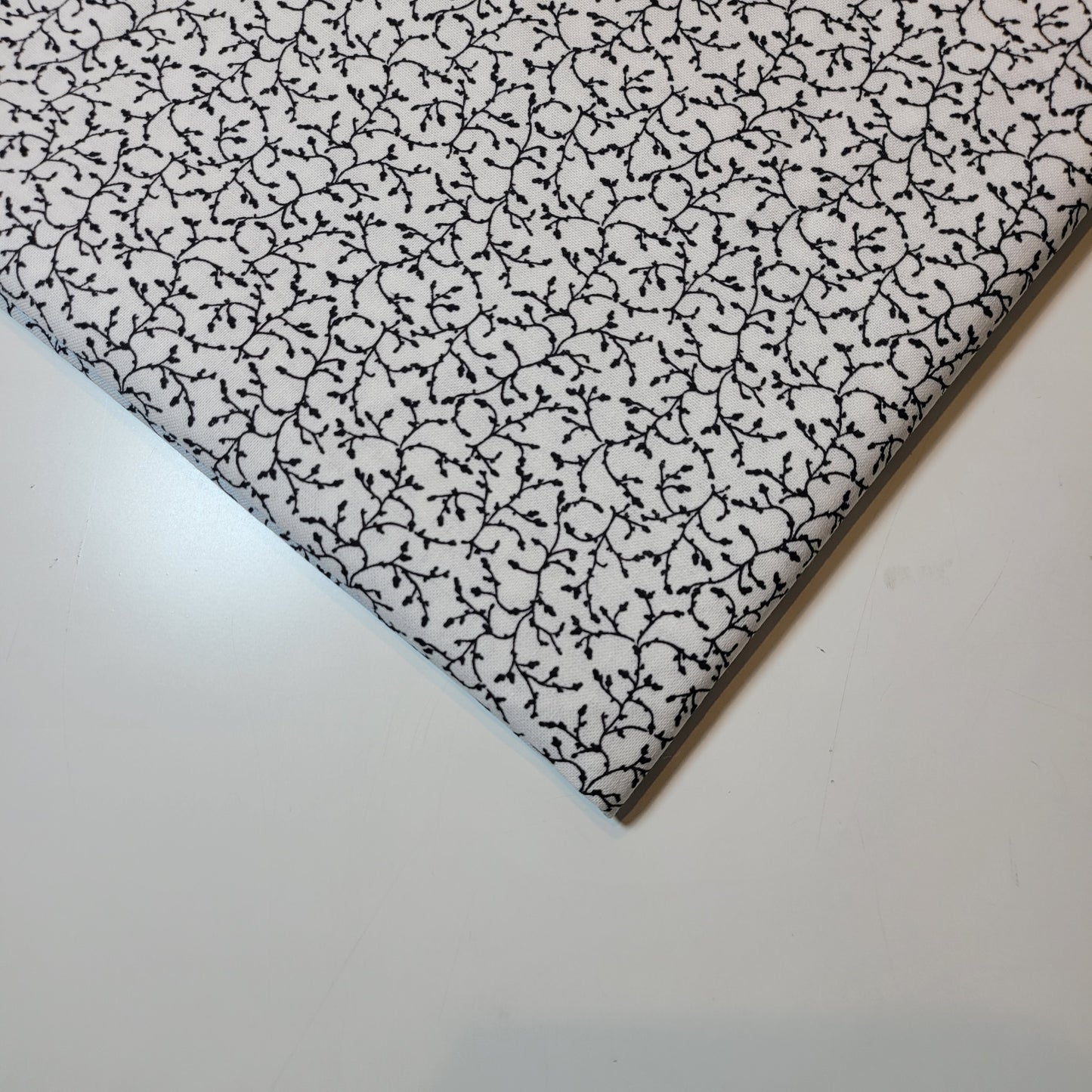 White Liberty Floral Soft 100% Cotton Floral Fabric for Kids’ Sewing and Quilting – 44" Wide, Perfect for Dresses and Crafts