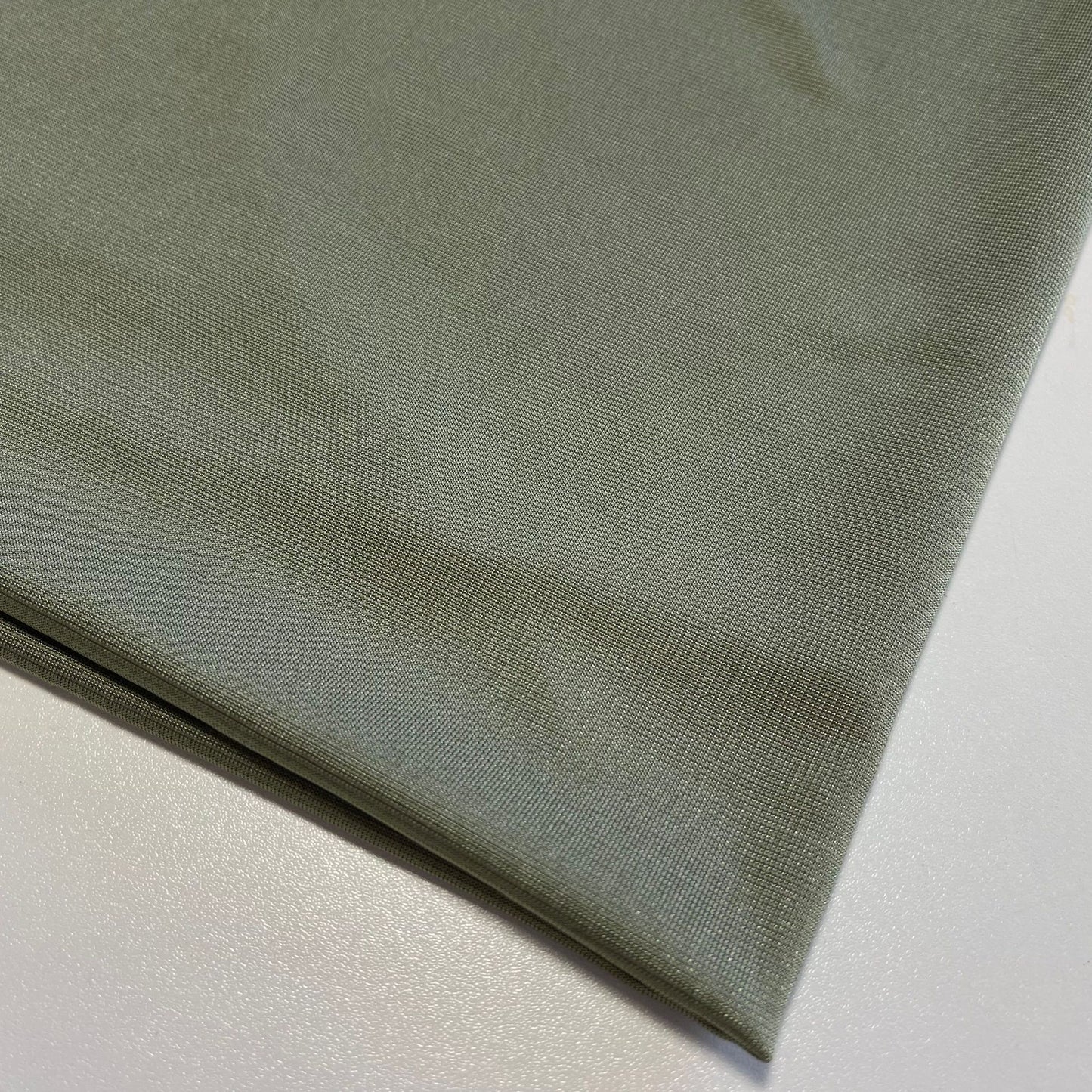 Khakifarbener, einfarbiger ITY Lycra Elasthan 4-Wege-Stretch Spandex Jersey Kleid Bastelstoff 58" Meterware