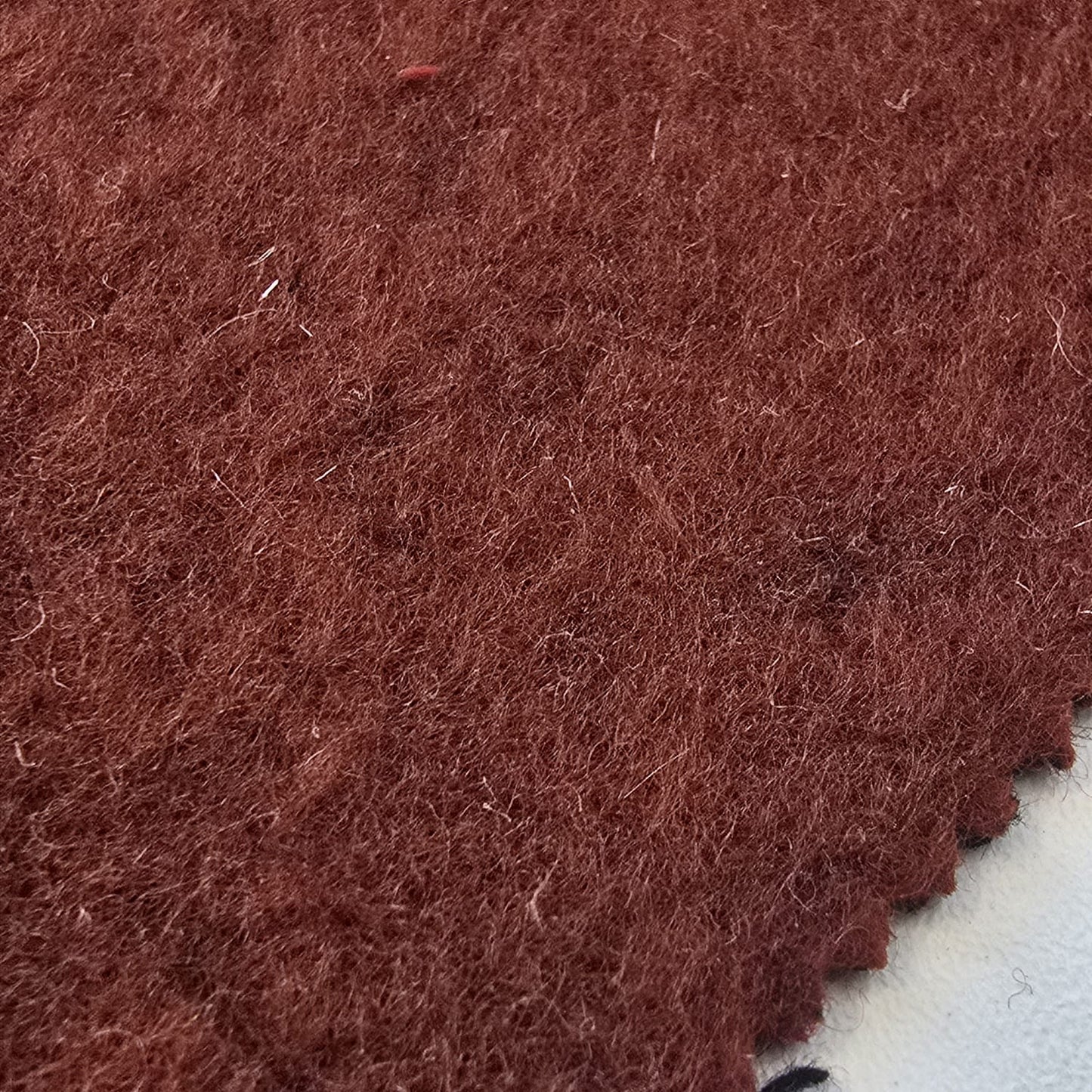 Rust Italian Wool Blend Fabric – Premium Coat, Jacket, Dress & Costume Material – 58" Wide