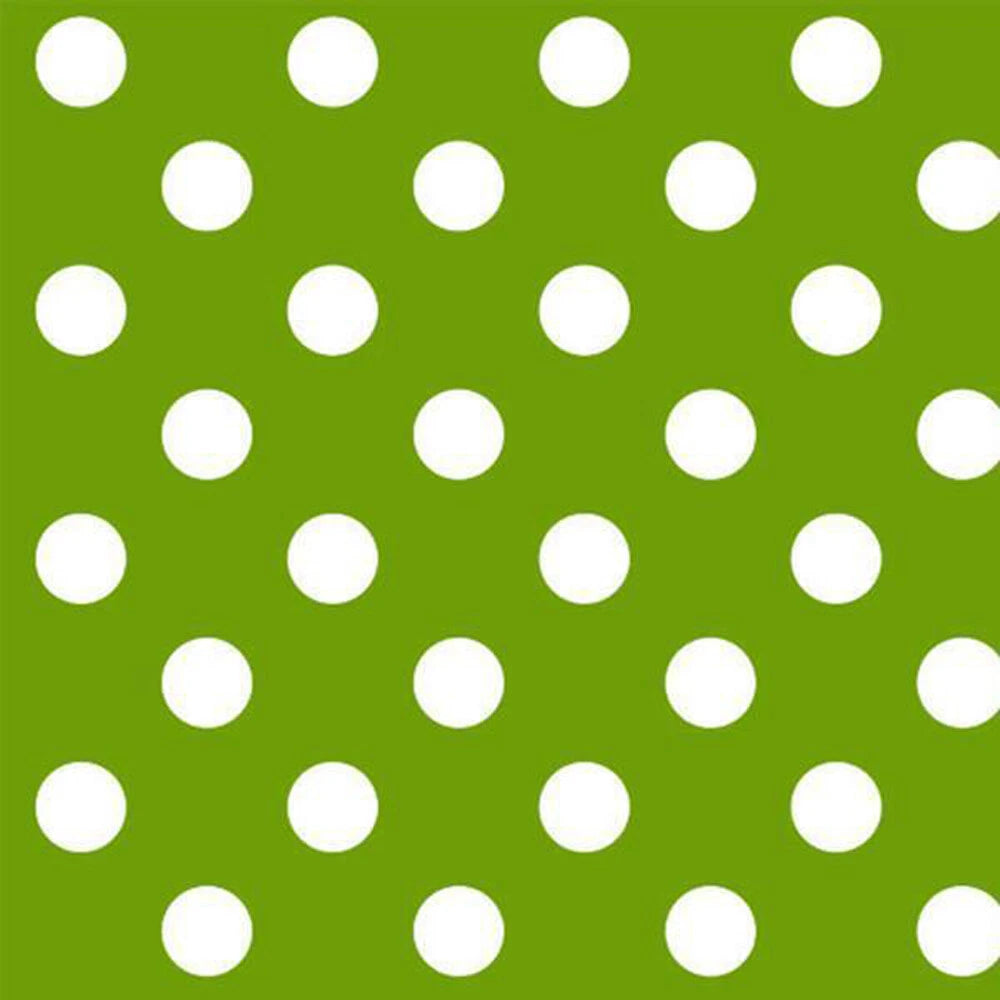 Polka Dot / Star Pattern PVC Vinyl Tablecloth Fabric – 58" Wide, Waterproof, Easy-Clean Party/Event Material By The Meter