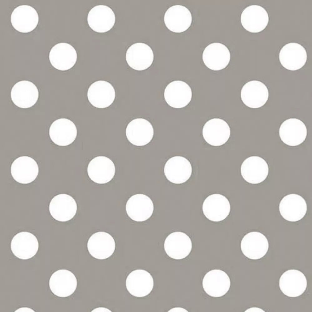 Polka Dot / Star Pattern PVC Vinyl Tablecloth Fabric – 58" Wide, Waterproof, Easy-Clean Party/Event Material By The Meter