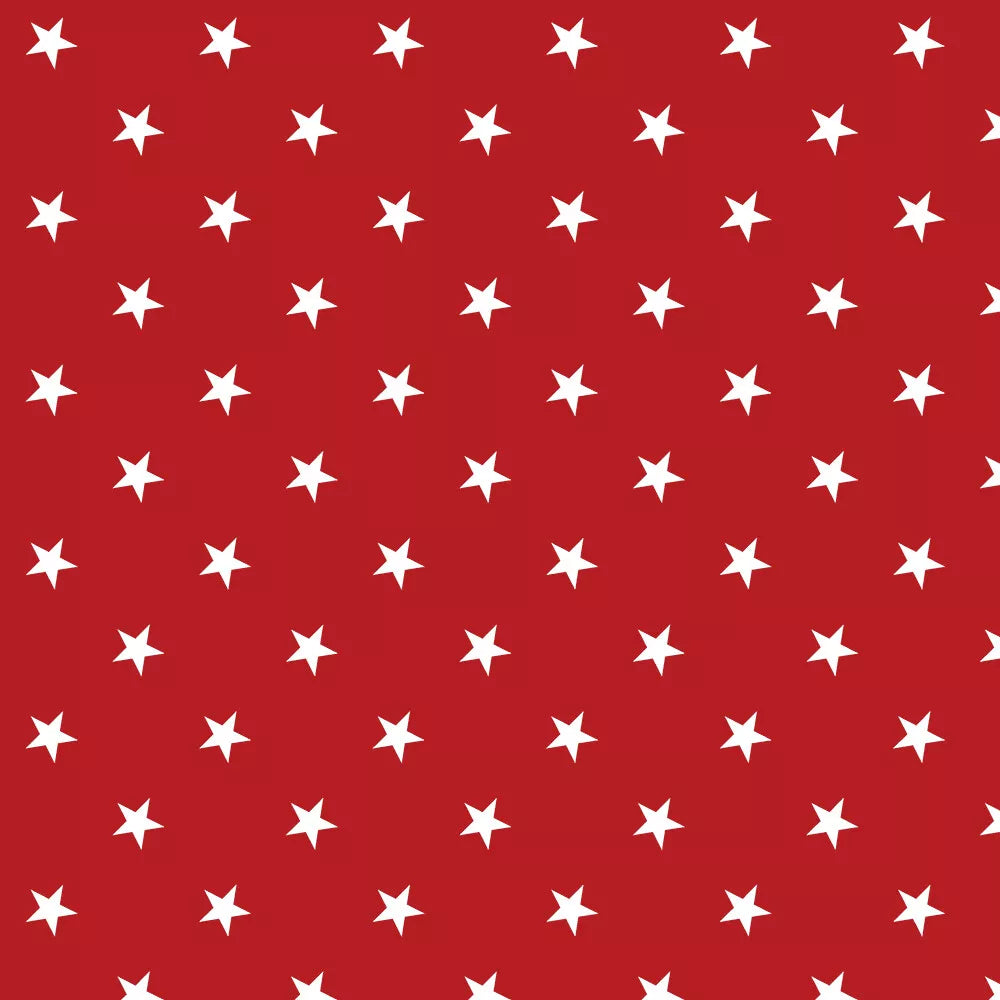 Polka Dot / Star Pattern PVC Vinyl Tablecloth Fabric – 58" Wide, Waterproof, Easy-Clean Party/Event Material By The Meter