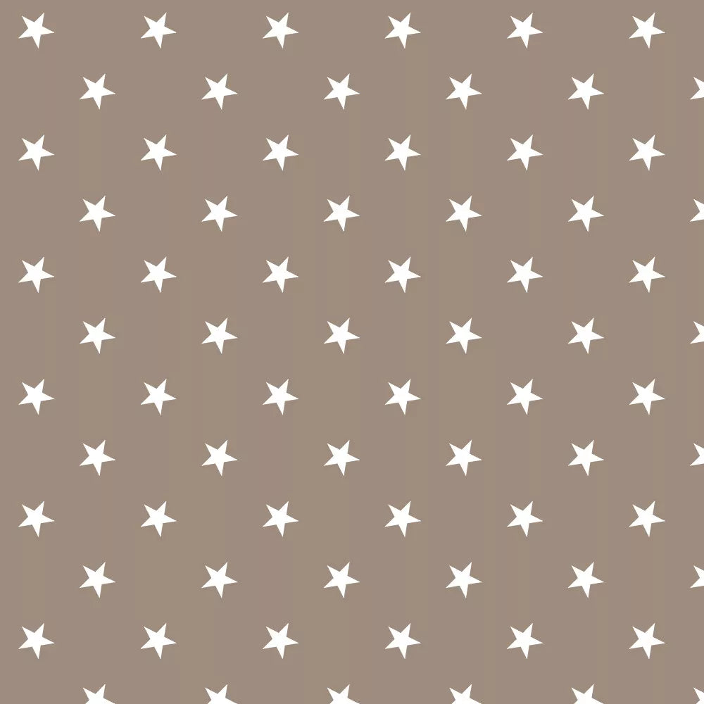 Polka Dot / Star Pattern PVC Vinyl Tablecloth Fabric – 58" Wide, Waterproof, Easy-Clean Party/Event Material By The Meter