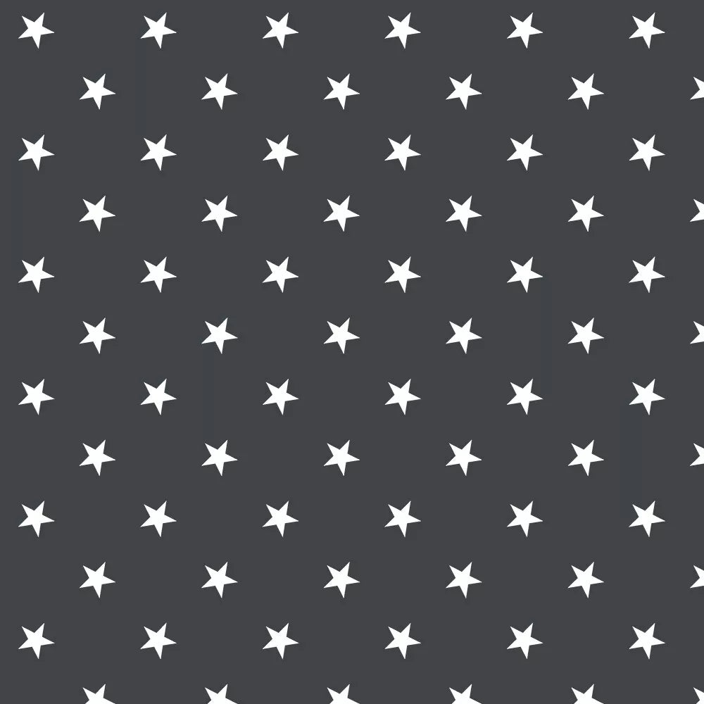 Polka Dot / Star Pattern PVC Vinyl Tablecloth Fabric – 58" Wide, Waterproof, Easy-Clean Party/Event Material By The Meter